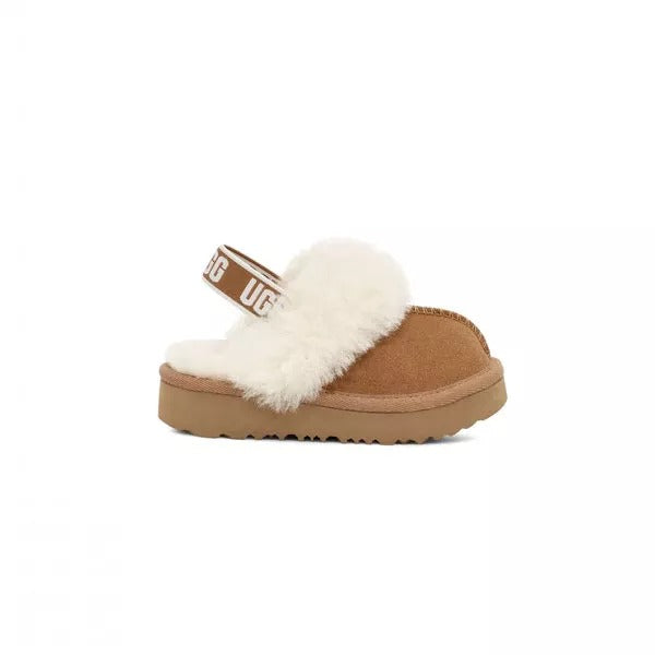 UGG Ciabatta Unisex Bambino (2-5anni) FUNKETTE 1130395T-Chestnut