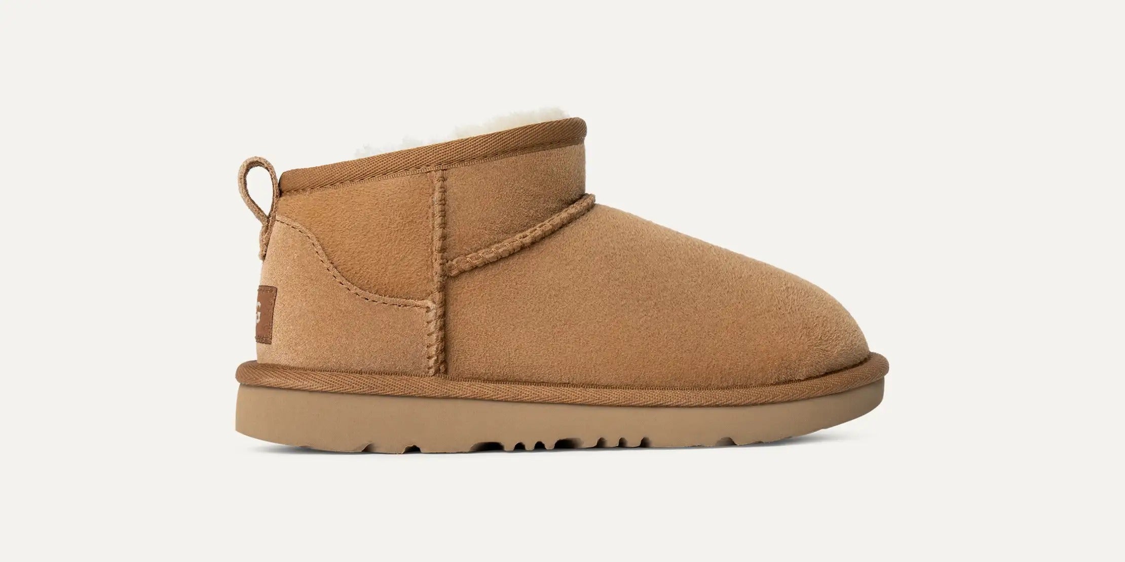 UGG Scarponcino Unisex Bambino CLASSIC ULTRA MINI 1130750K-Chestnut