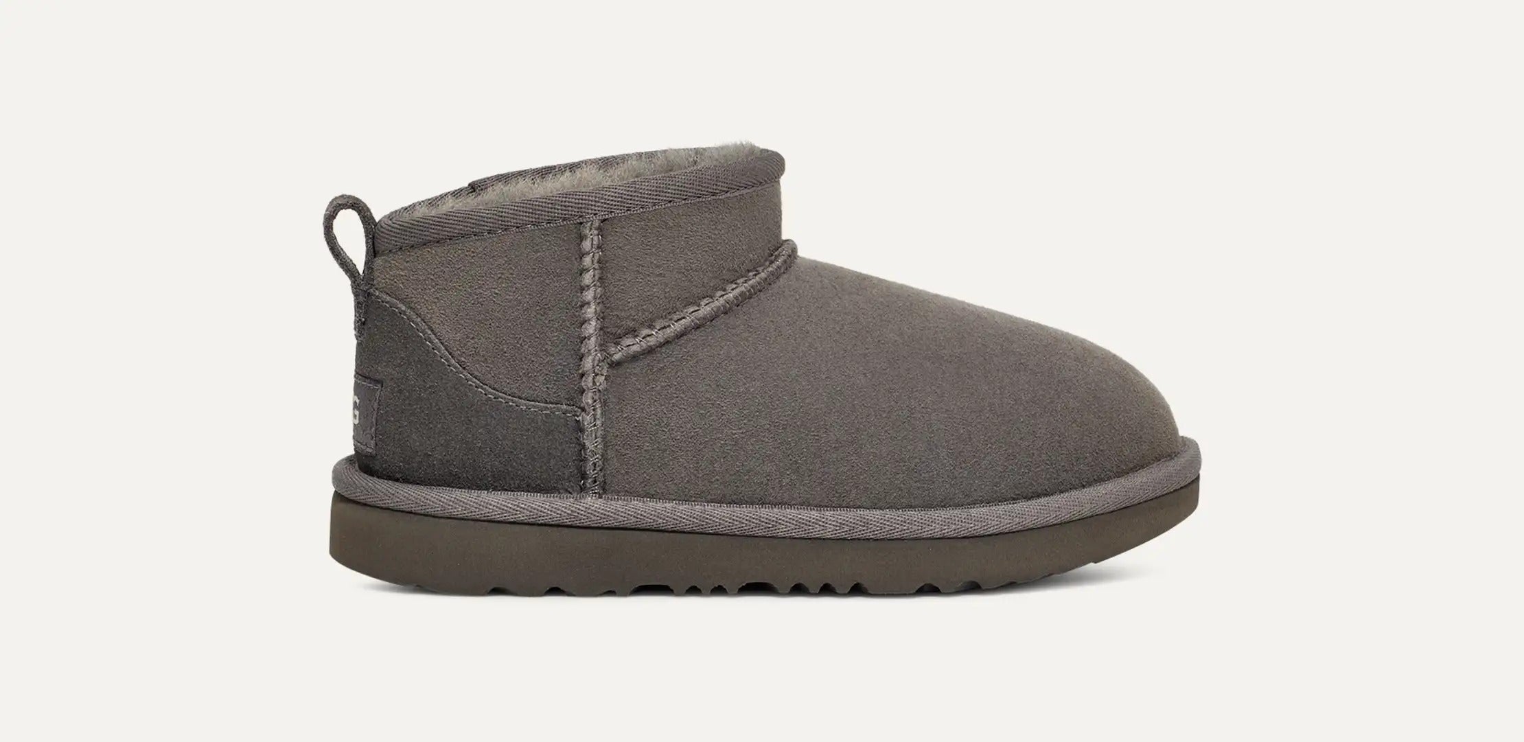 UGG Scarponcino Unisex Bambino CLASSIC ULTRA MINI 1130750K-Grey
