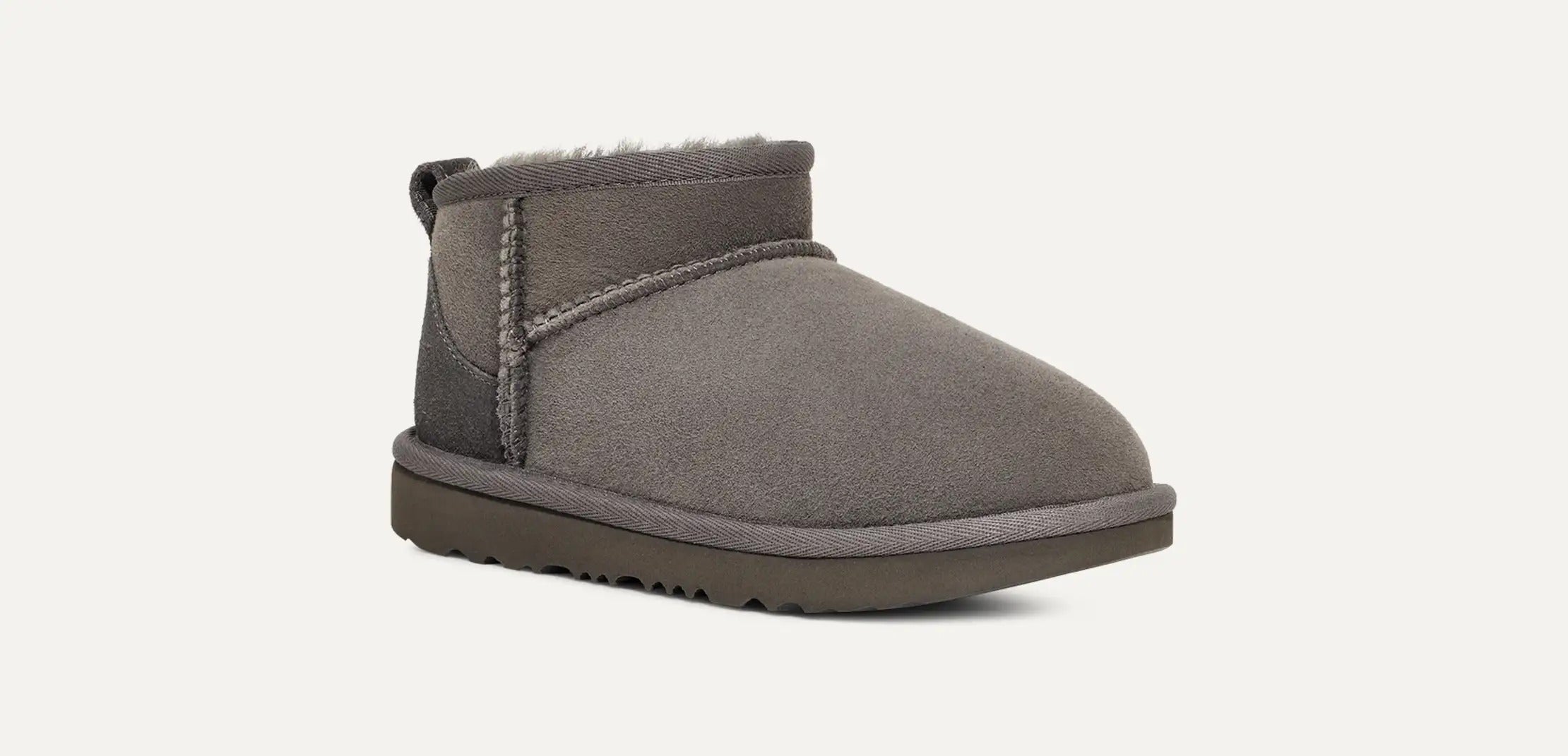 UGG Scarponcino Unisex Bambino CLASSIC ULTRA MINI 1130750K-Grey