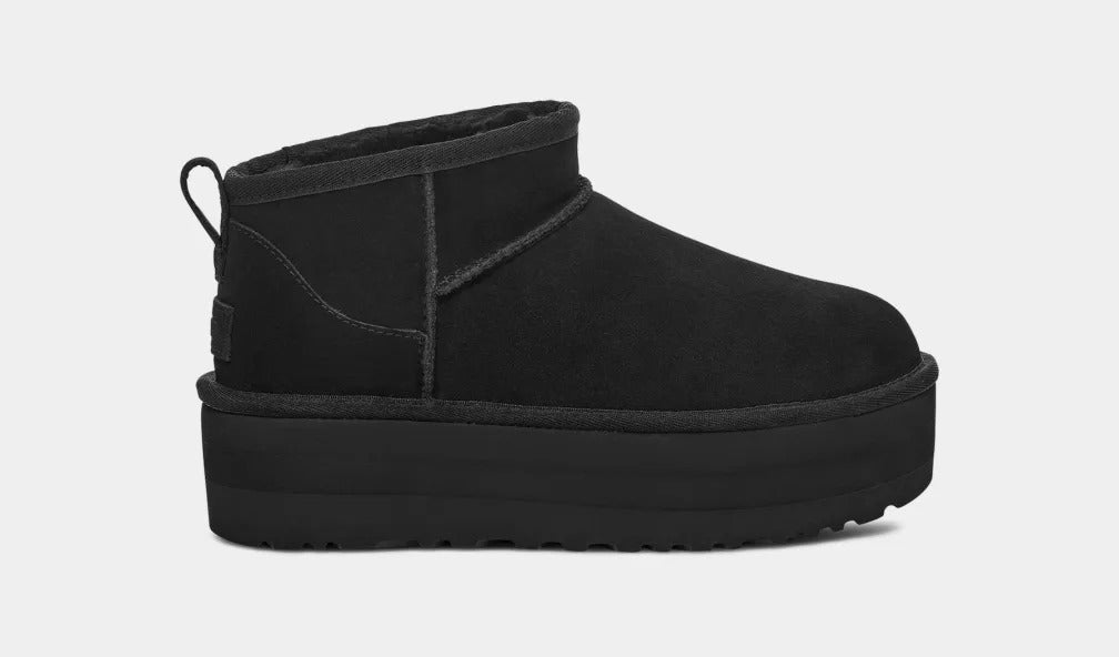 UGG Scarponcino Donna CLASSIC ULTRA MINI PLATFORM 1135092-Black