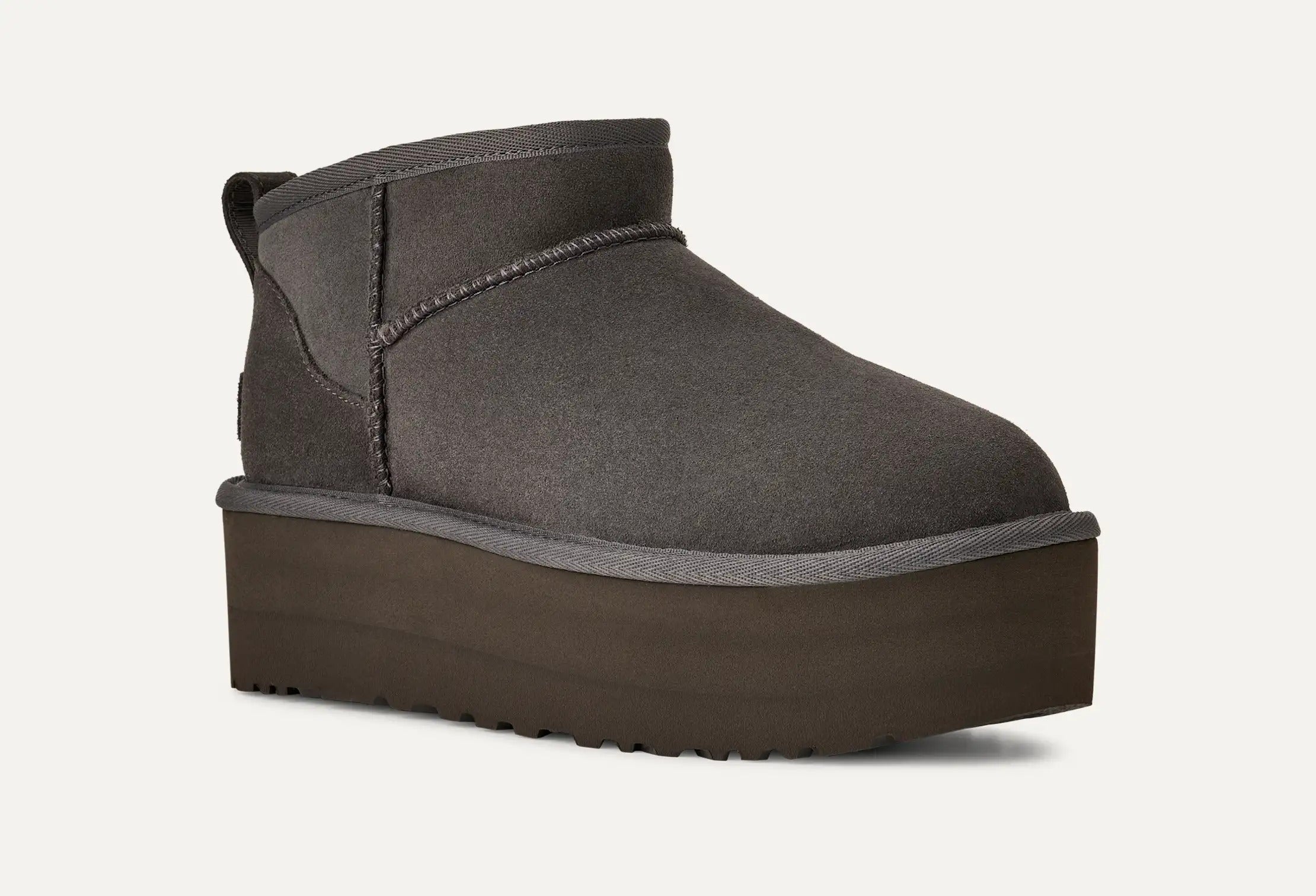 UGG Scarponcino Donna CLASSIC ULTRA MINI PLATFORM 1135092-Charcoal
