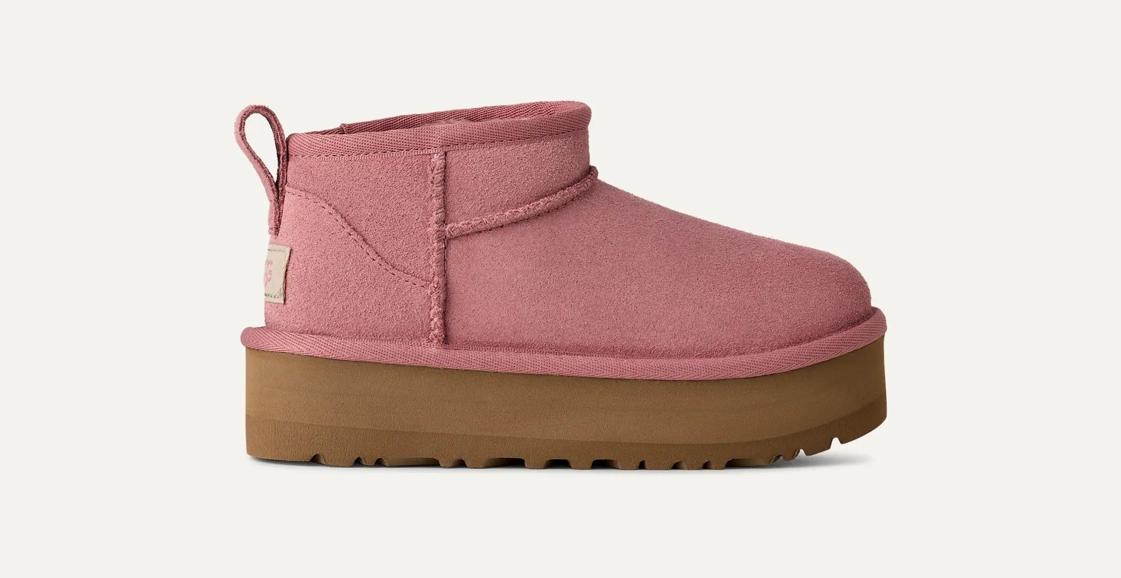 UGG Scarponcino Bambina CLASSIC ULTRA MINI PLATFORM 1157791K-Pink Dawn