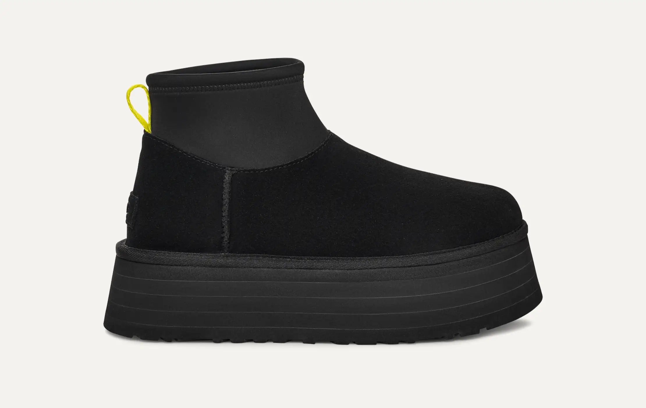 UGG Scarponcino Donna CLASSIC MINI DIPPER 1168170-Black