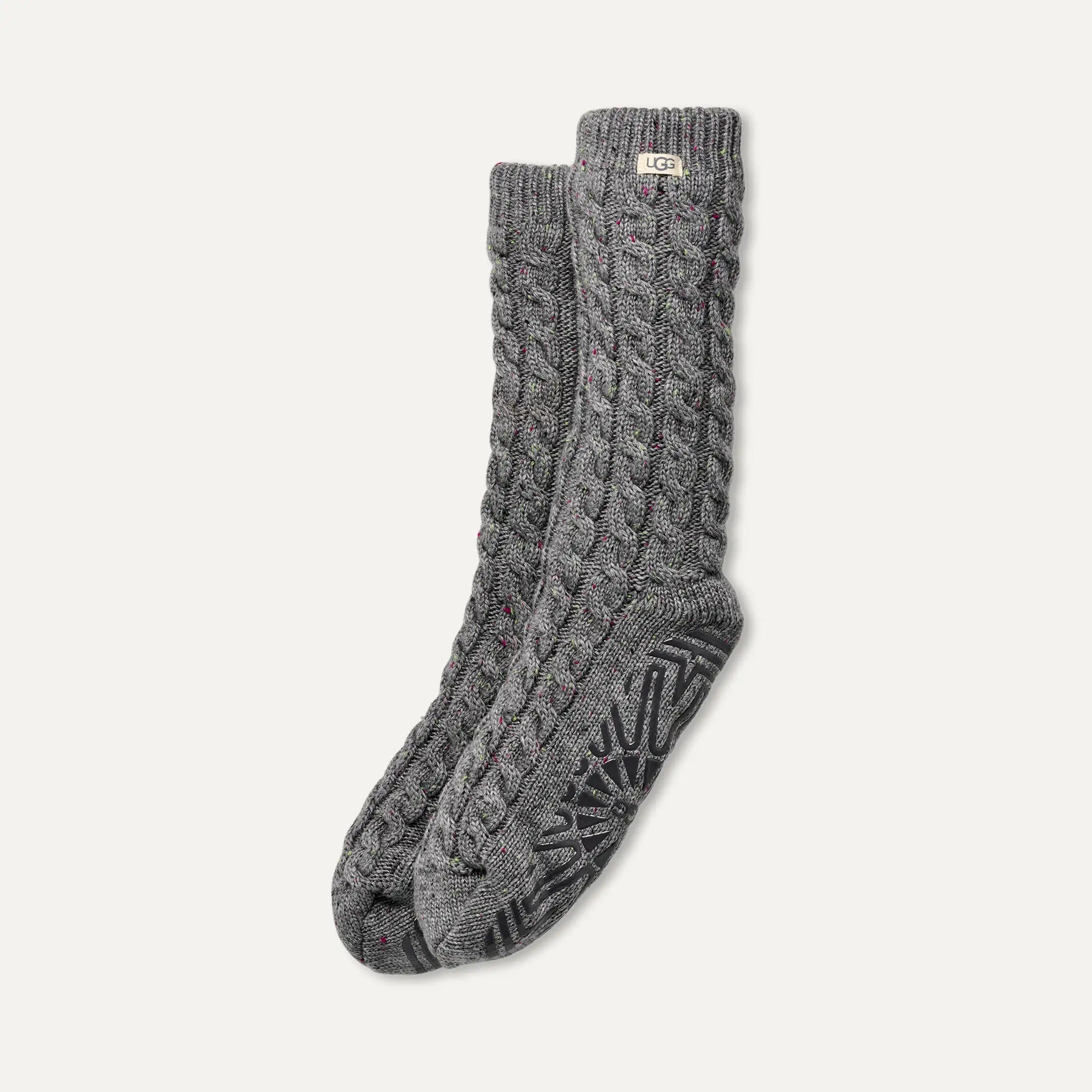 UGG Calzettoni Donna ELOWYN-Charcoal Heather Confetti