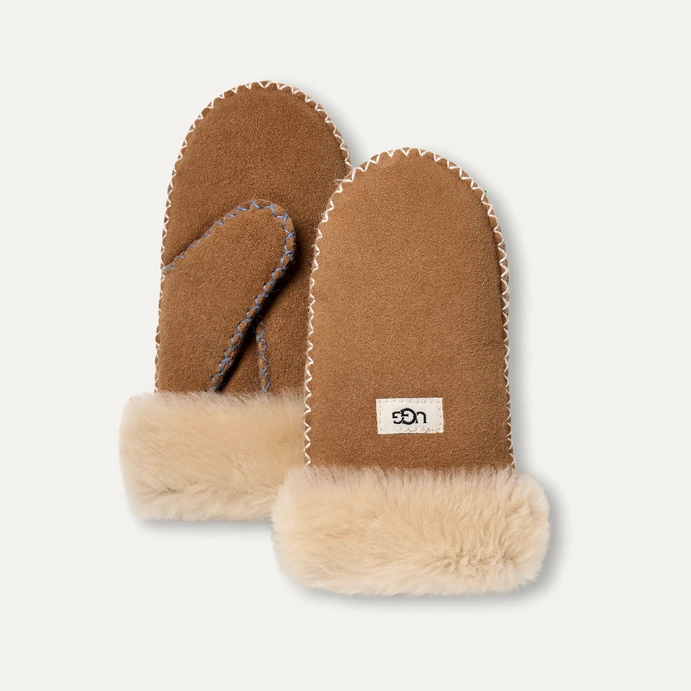 UGG Muffole Unisex Bambino Montone-Chestnut Multi