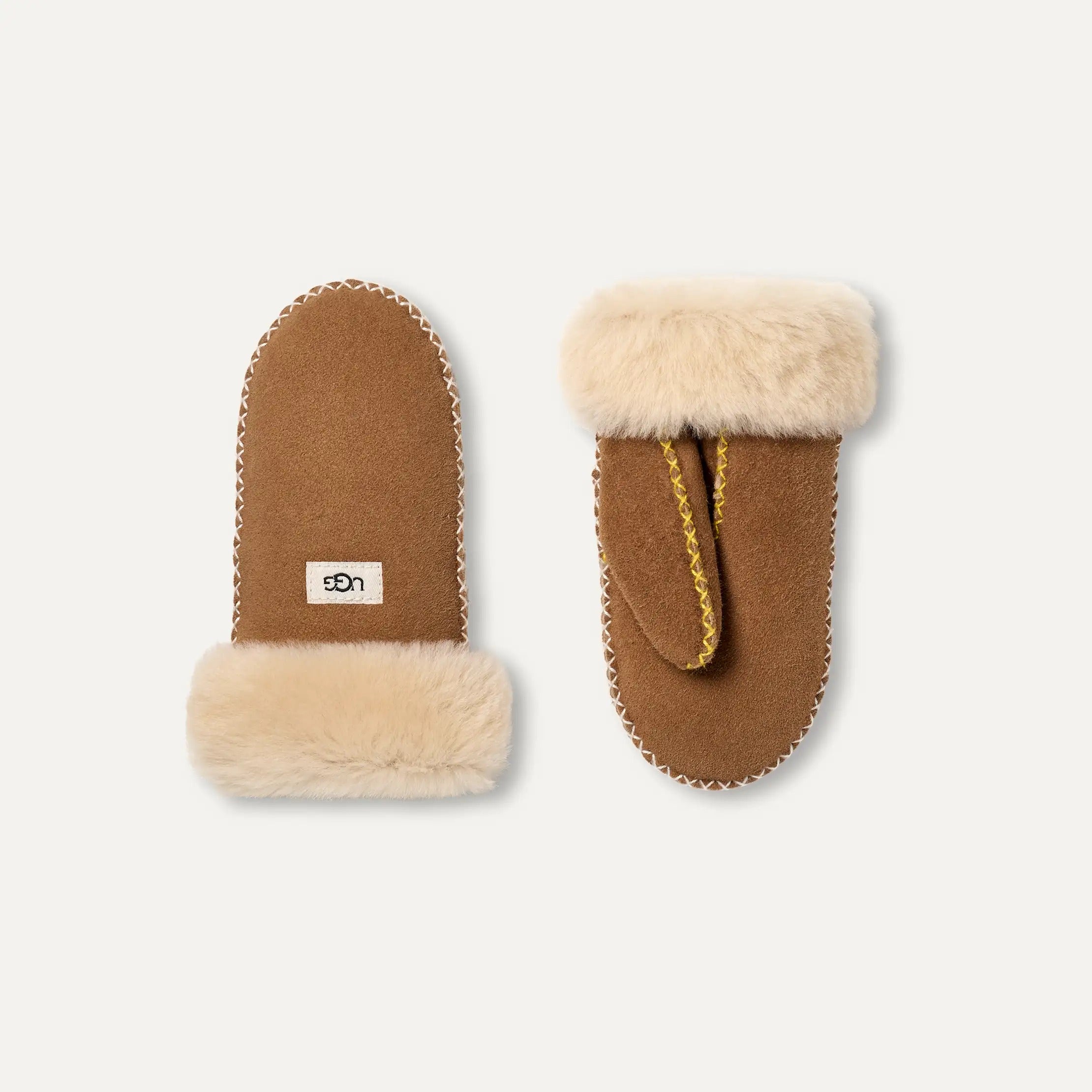 UGG Muffole Unisex Bambino Montone-Chestnut Multi