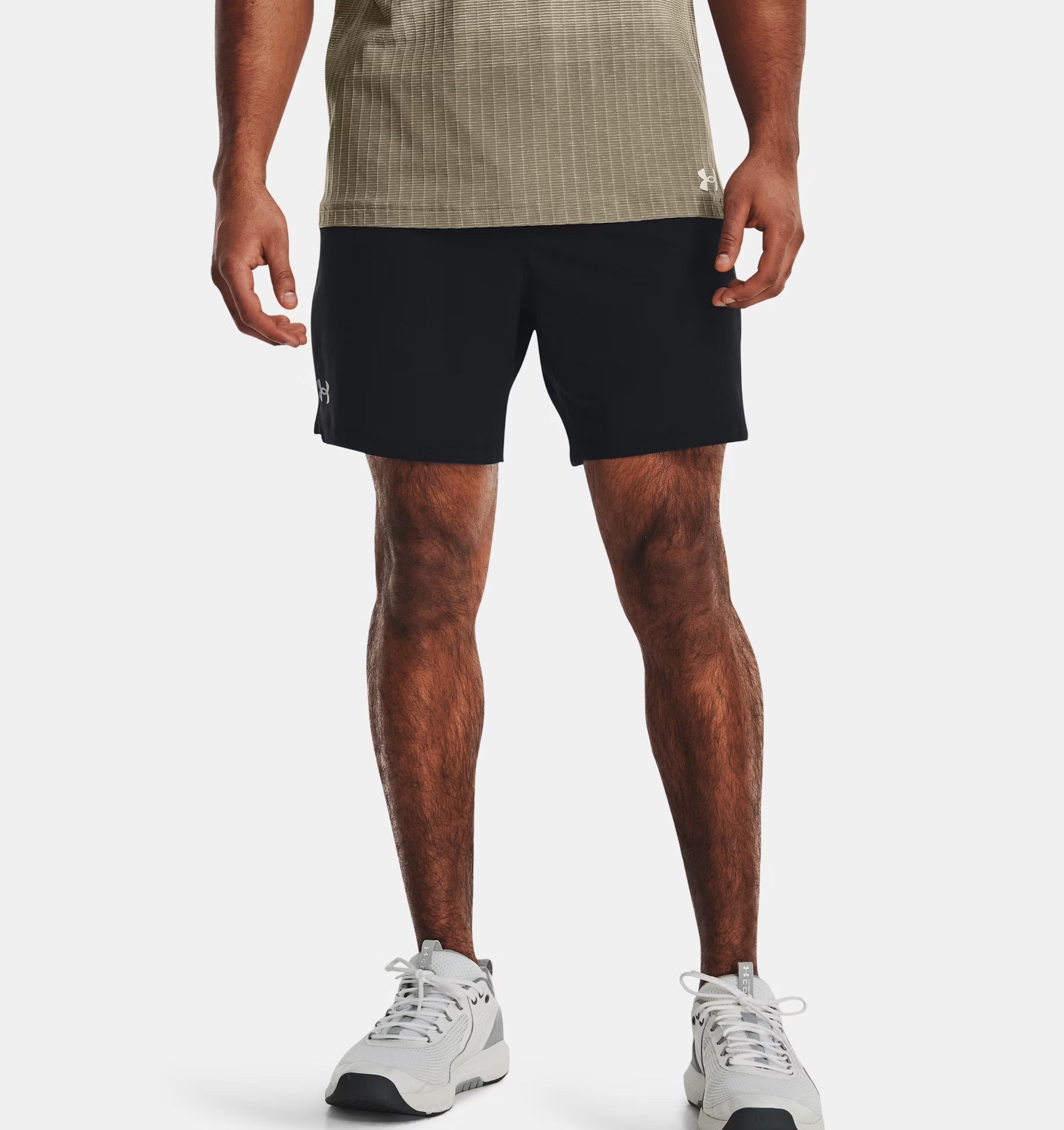 Under Armour Shorts Uomo Vanish Woven 15cm-Black Pitch Gray