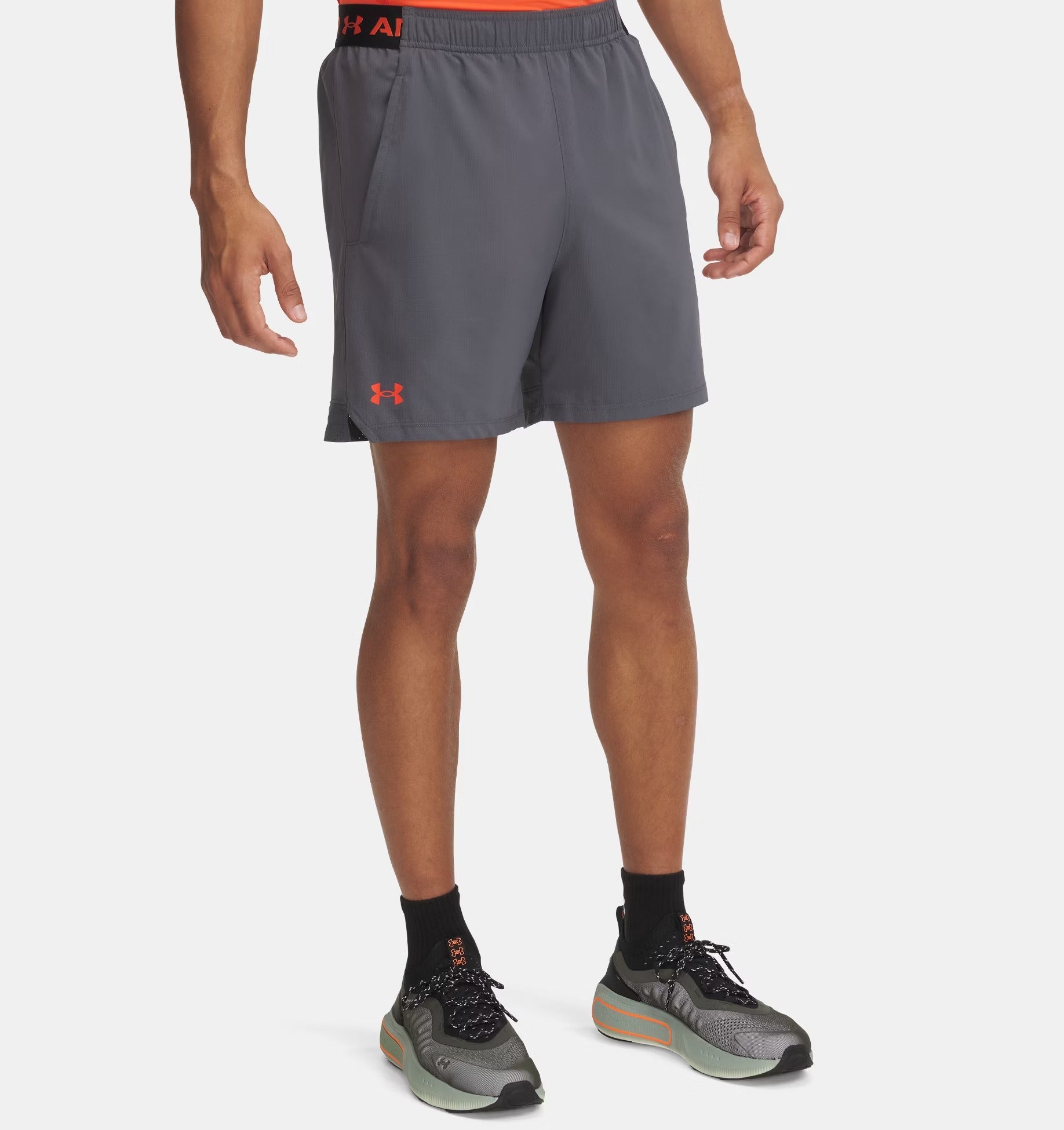 Under Armour Shorts Uomo Vanish Woven 15cm-Castlerock