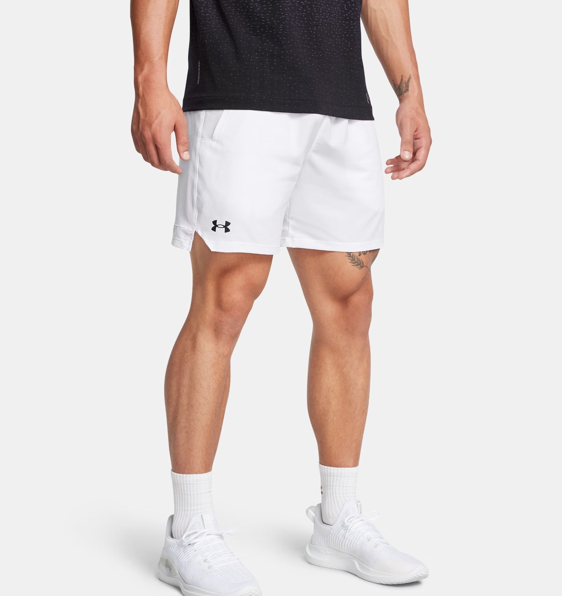 Under Armour Shorts Uomo Vanish Woven 15cm-White