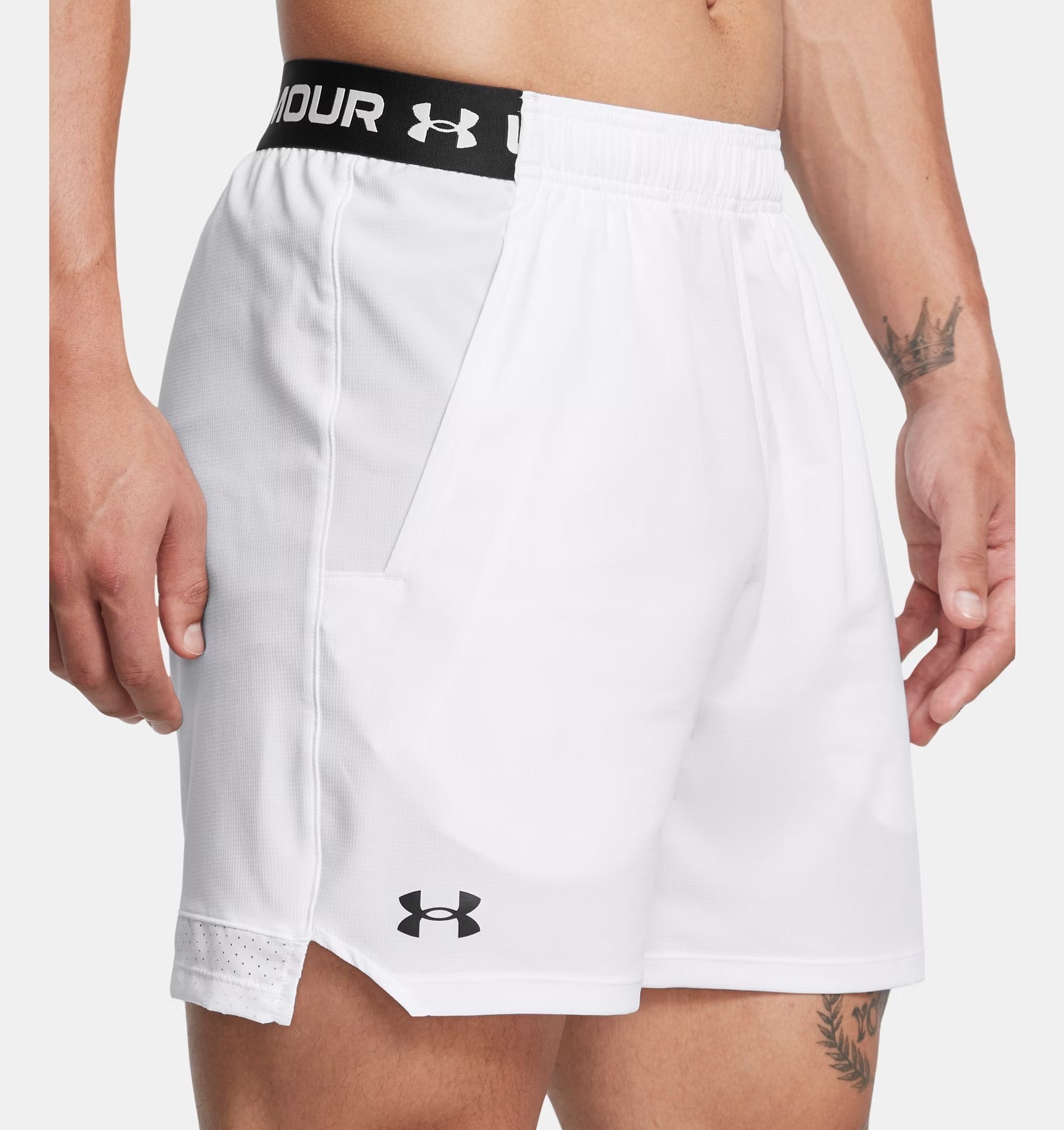 Under Armour Shorts Uomo Vanish Woven 15cm-White