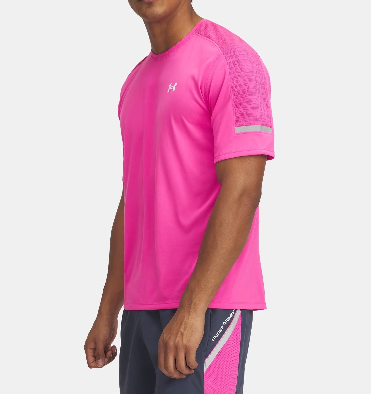 Under Armour T-Shirt Uomo TECH UTILITY-Rebel Pink