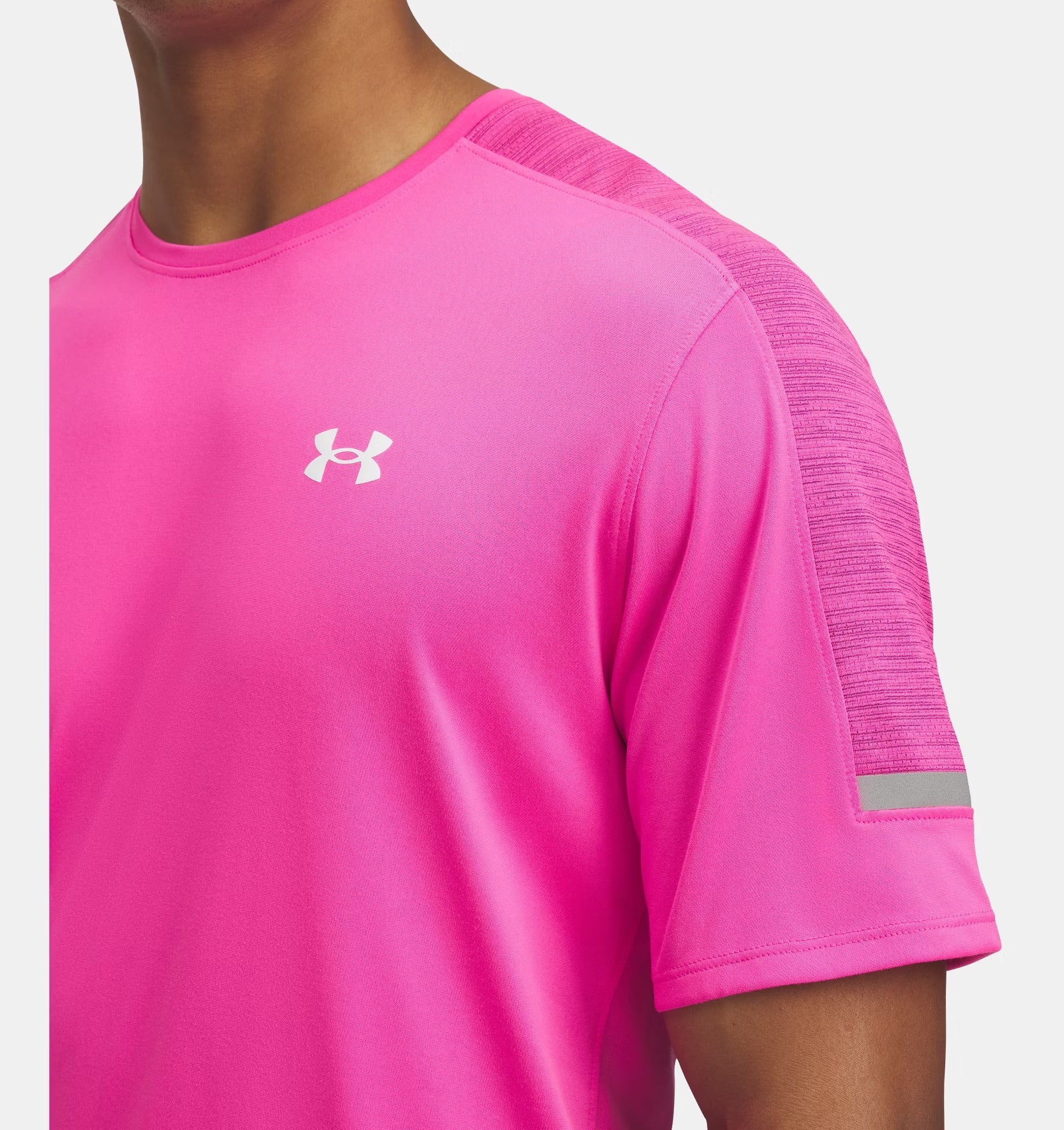 Under Armour T-Shirt Uomo TECH UTILITY-Rebel Pink