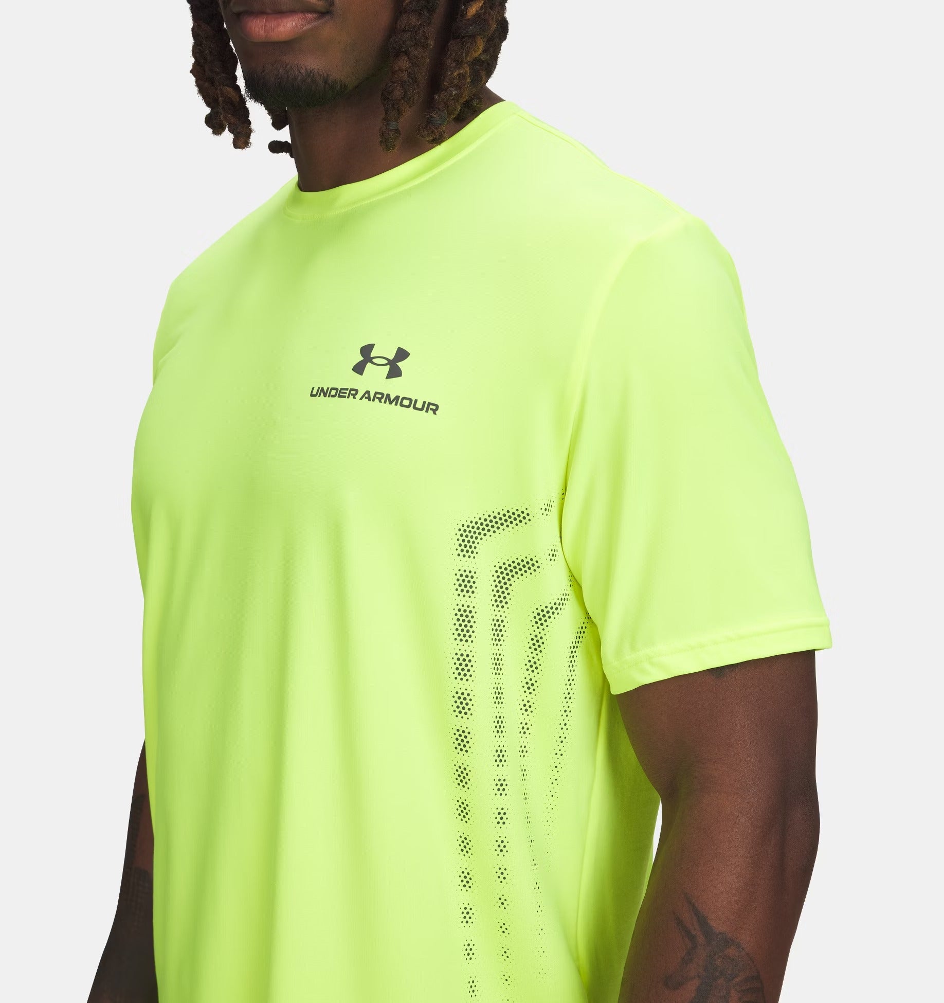 UNDER ARMOUR T-Shirt Uomo Vanish Energy Graphic-High Vis Yellow