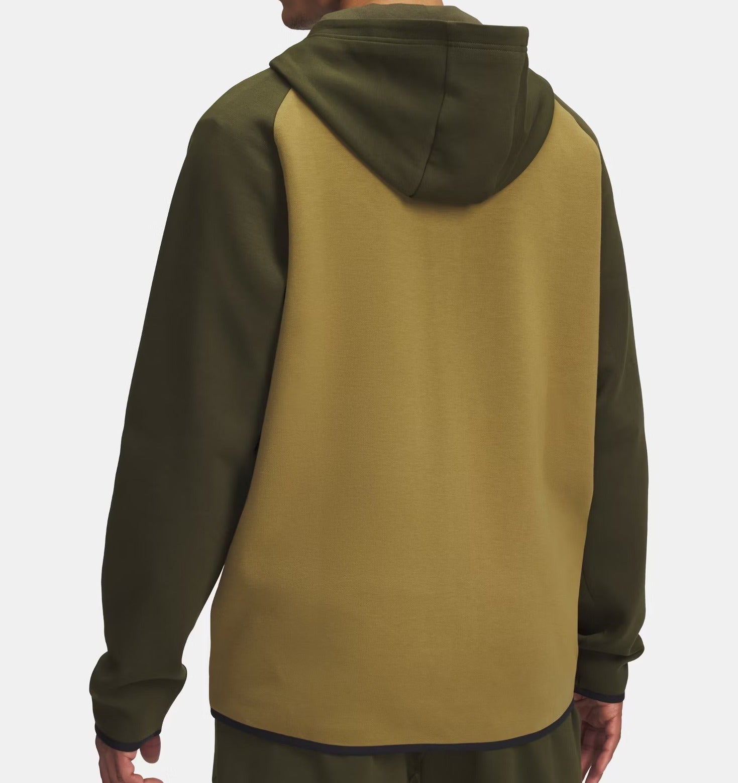 UNDER ARMOUR Felpa Uomo UNSTOPPABLE Full Zip-Expedition Green