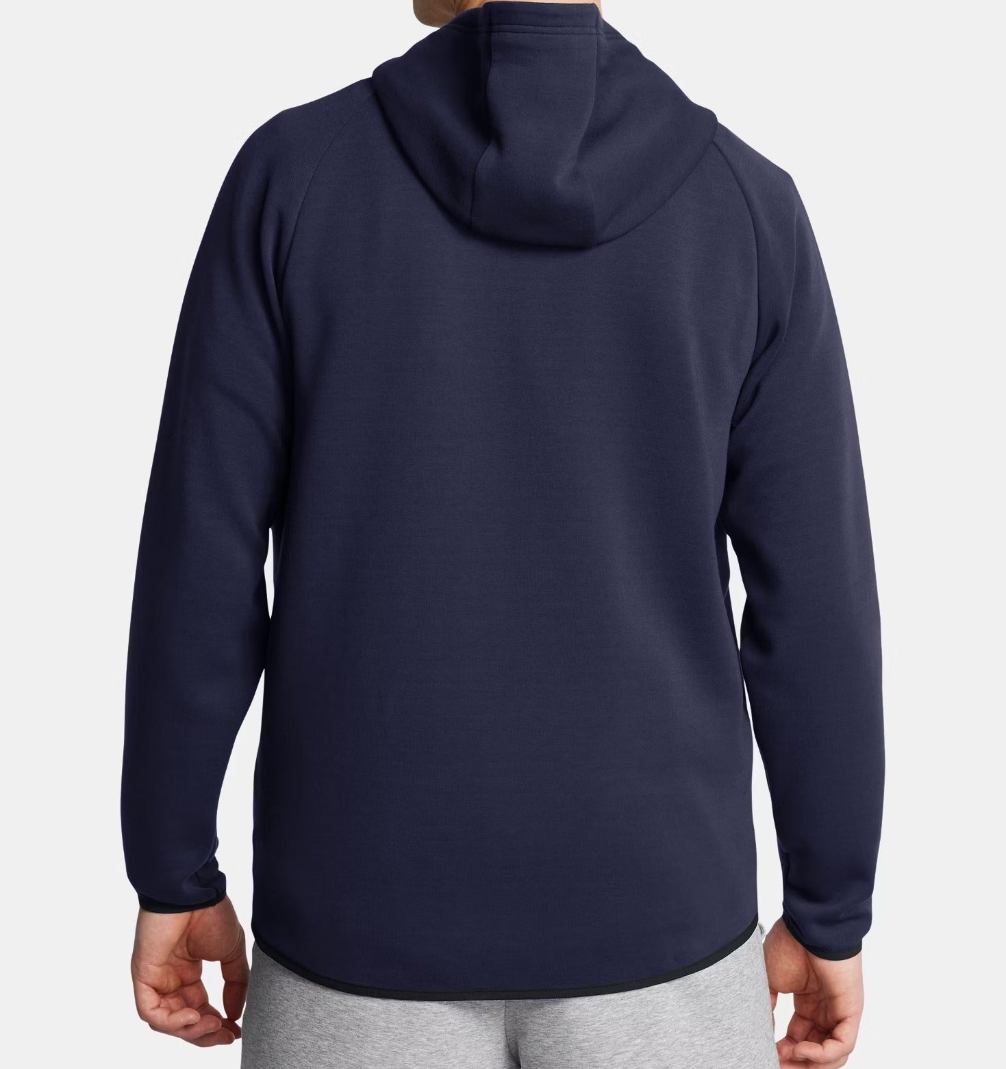 UNDER ARMOUR Felpa Uomo UNSTOPPABLE Full Zip-Midnight Navy