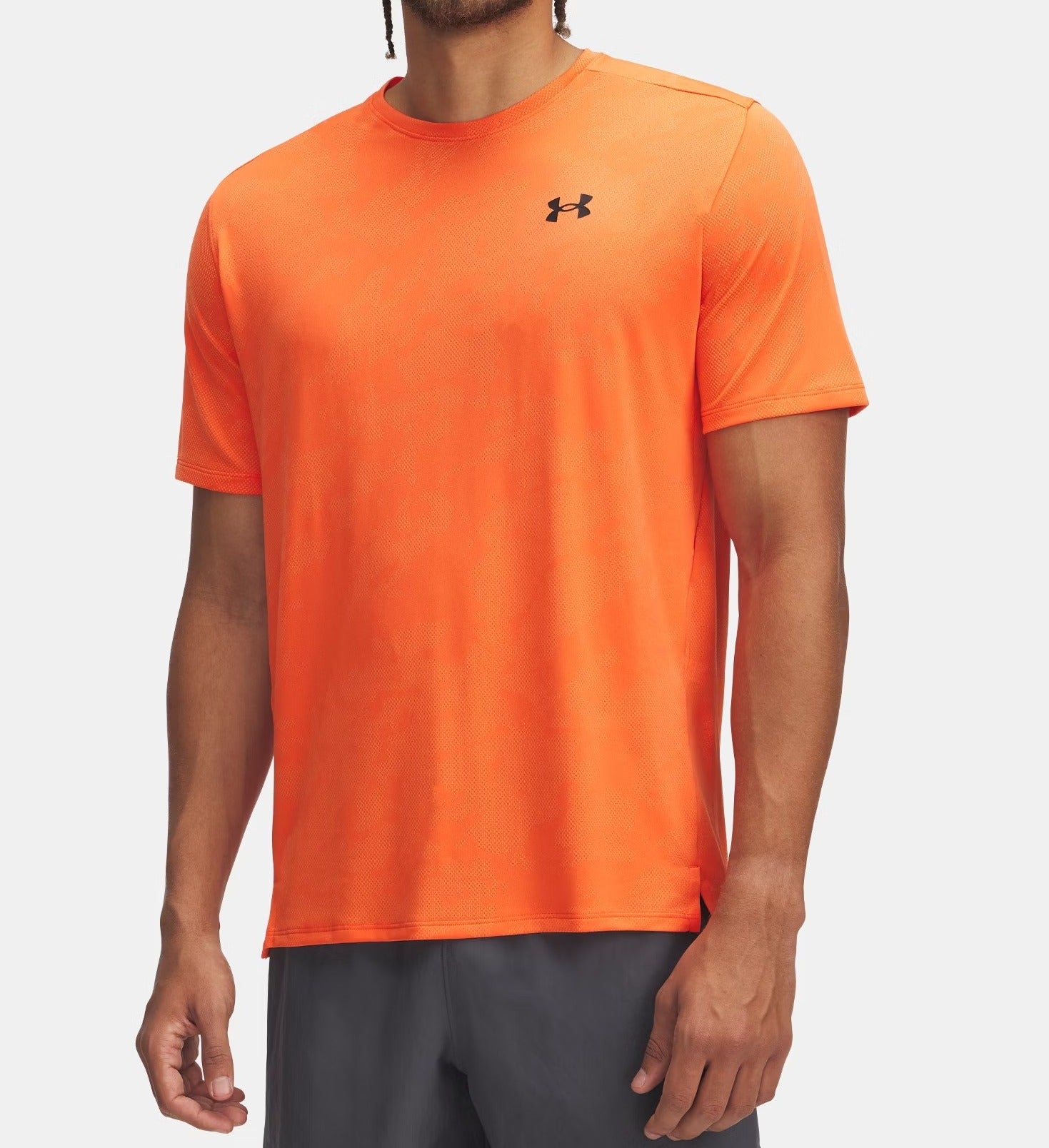 UNDER ARMOUR T-Shirt Uomo TECH VENT JACQUARD-Fire