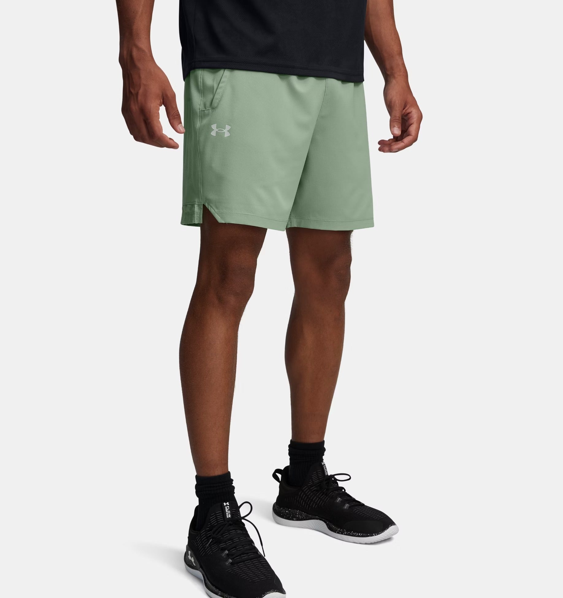 Under Armour Shorts Uomo Vanish Woven Graphic 15cm-Salica Green