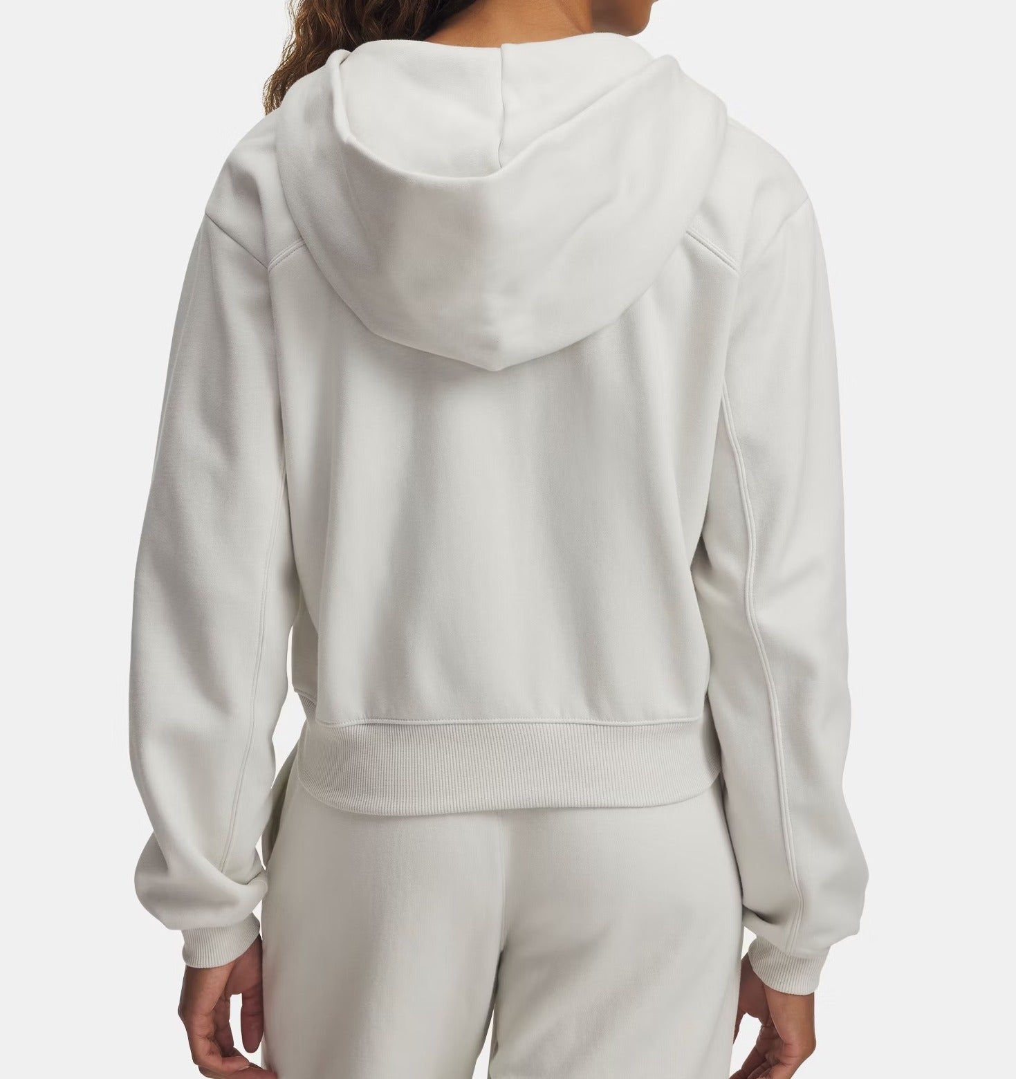 UNDER ARMOUR Felpa Donna ICON VIDA Full Zip-Summit White