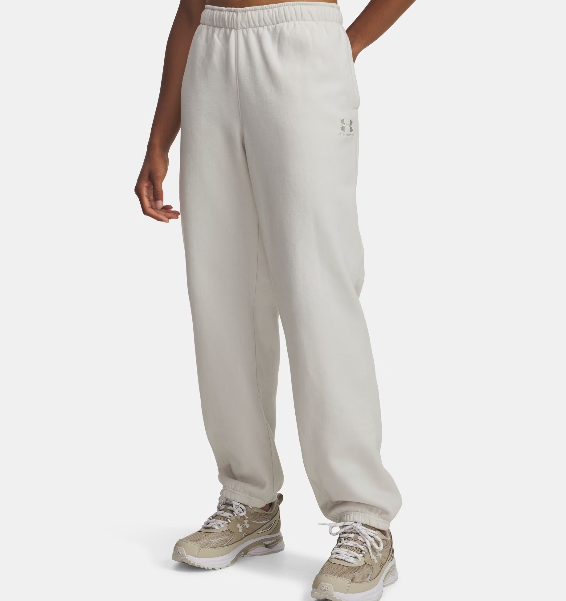 UNDER ARMOUR Jogger Donna ICON VIDA-Summit White