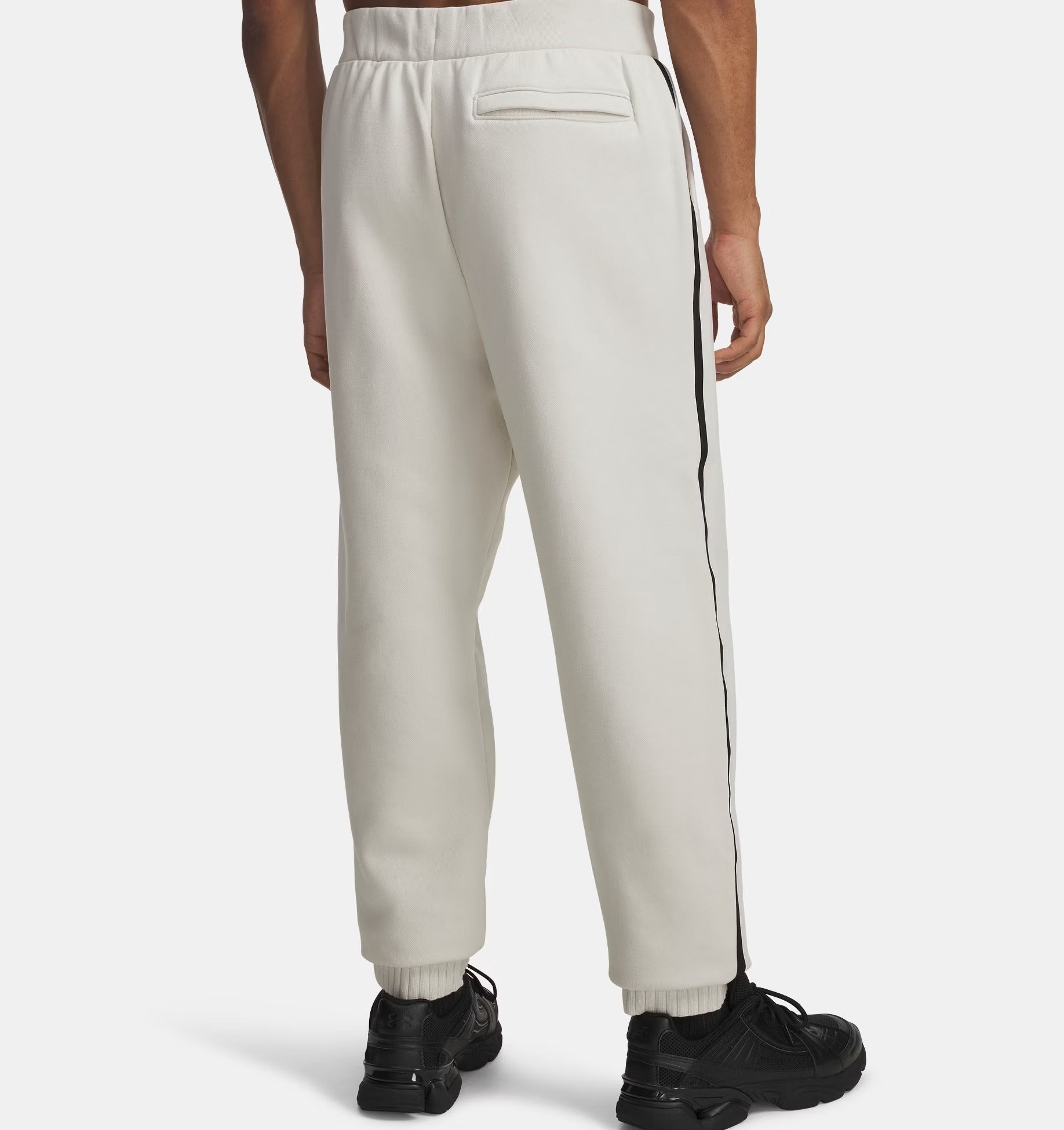 UNDER ARMOUR Jogger Uomo ICON HEAVYWEIGHT RIB-Summit White