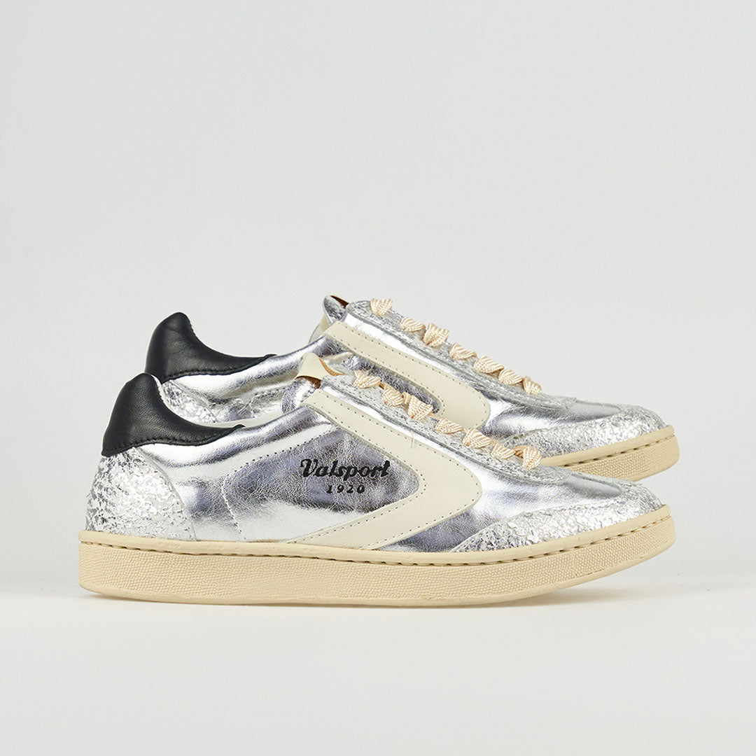 VALSPORT Sneaker Donna Olimpia Limited Cracked 2841-Silver