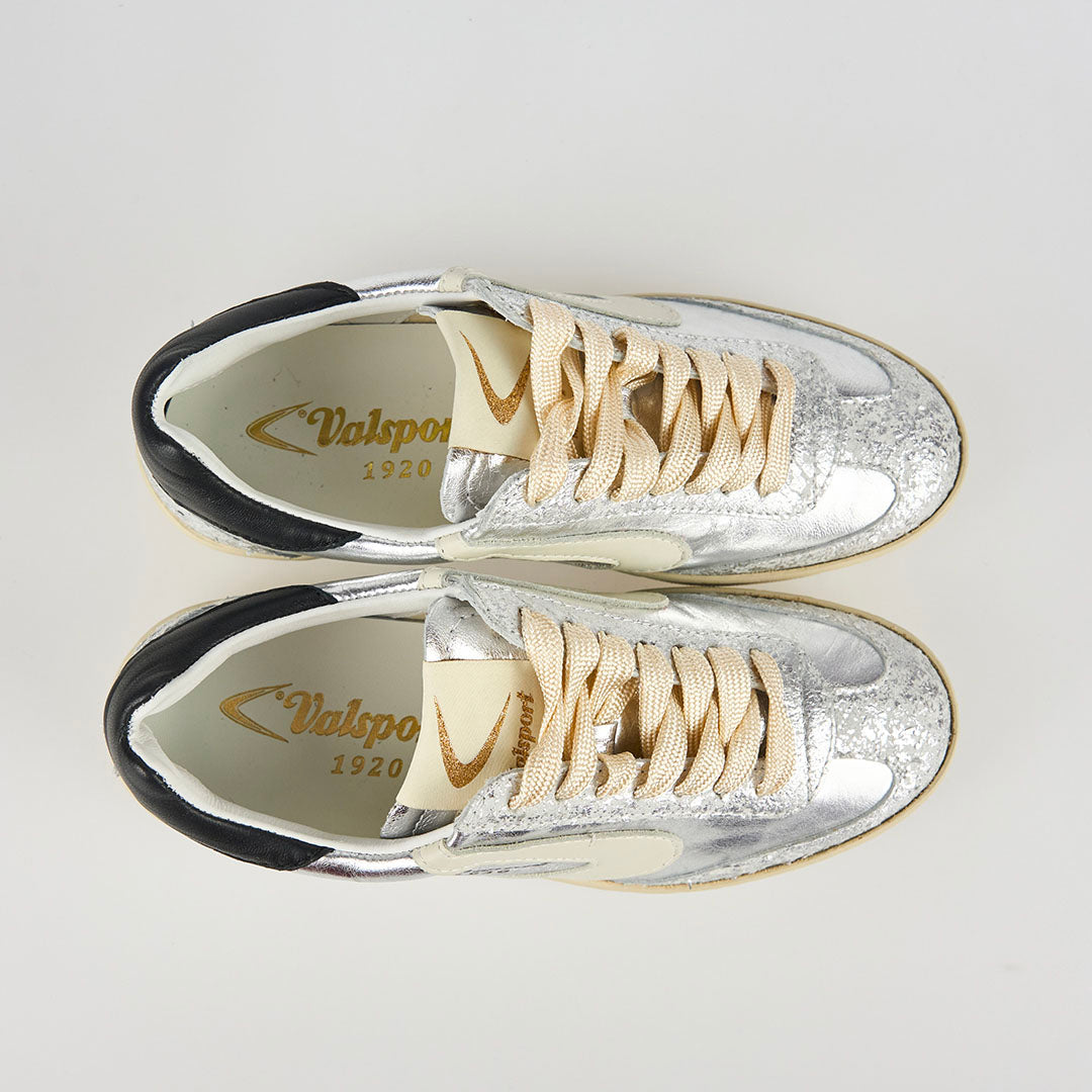 VALSPORT Sneaker Donna Olimpia Limited Cracked 2841-Silver