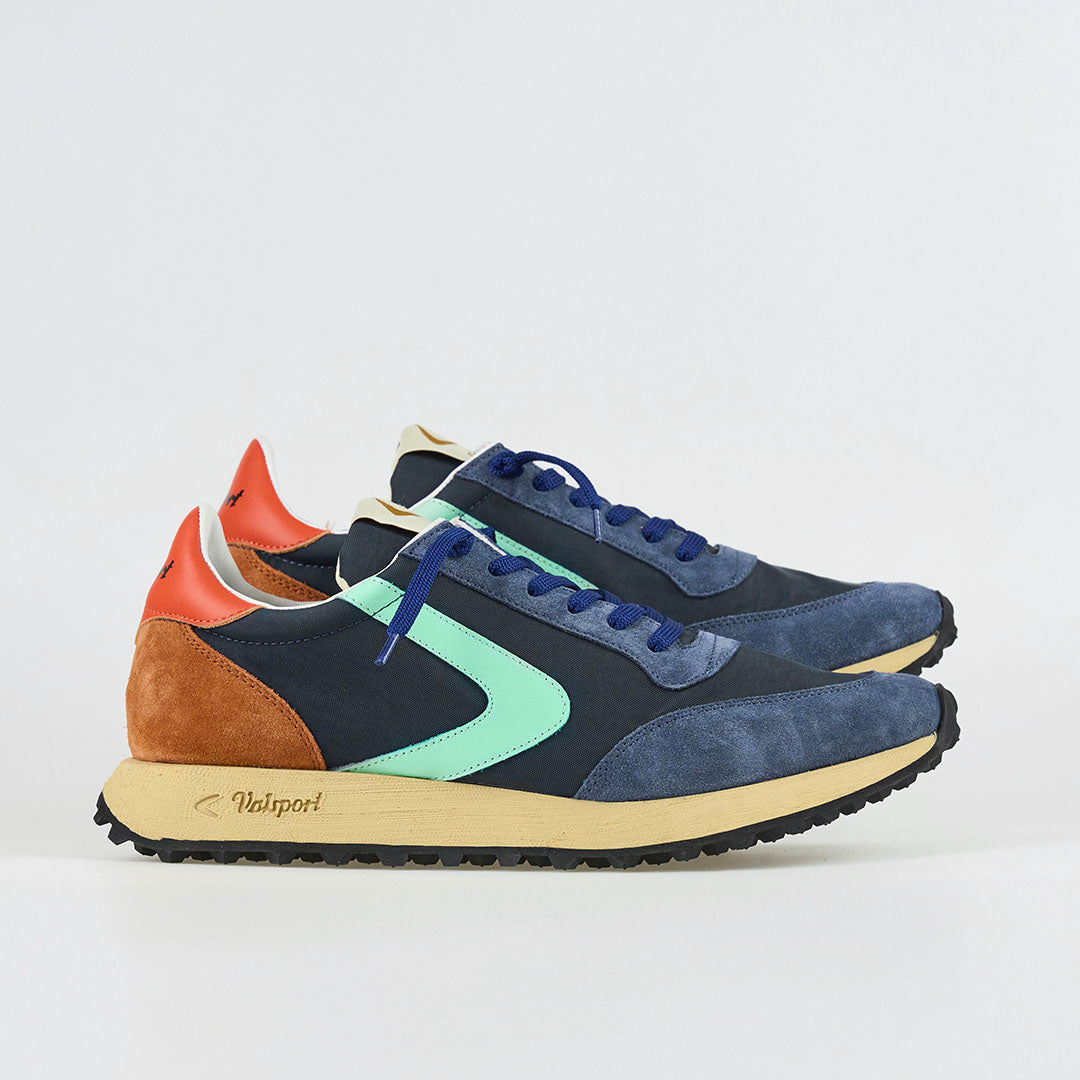 VALSPORT Sneaker Uomo Start Nylon Vintage Atlantis 2753-Blue