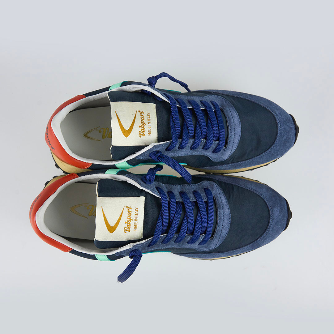 VALSPORT Sneaker Uomo Start Nylon Vintage Atlantis 2753-Blue
