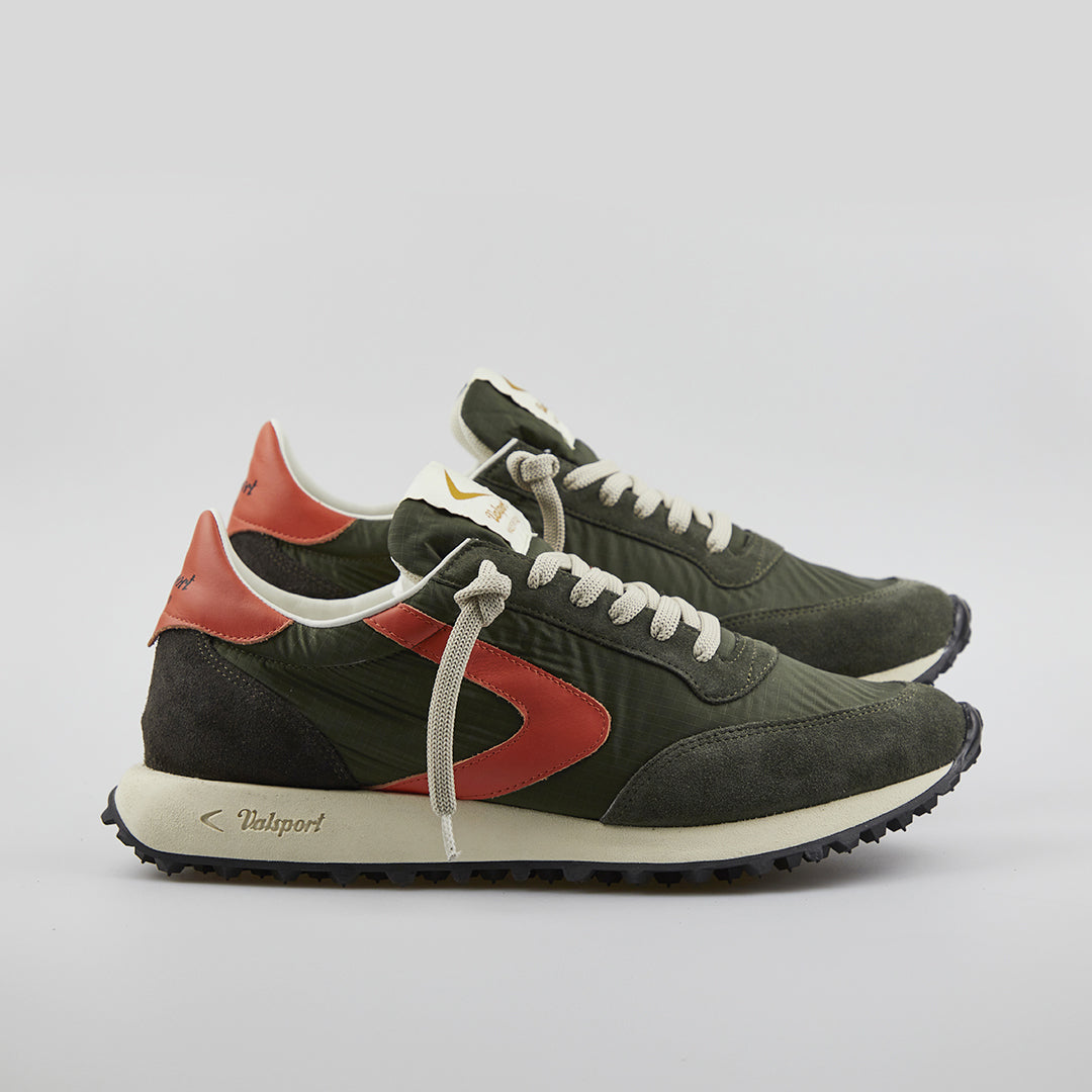 VALSPORT Sneaker Uomo Start Run Heritage Ripstop 2590-Grey Military