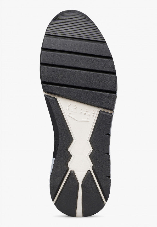 VOILE BLANCHE Sneaker Uomo Club01-Blu Azzurro