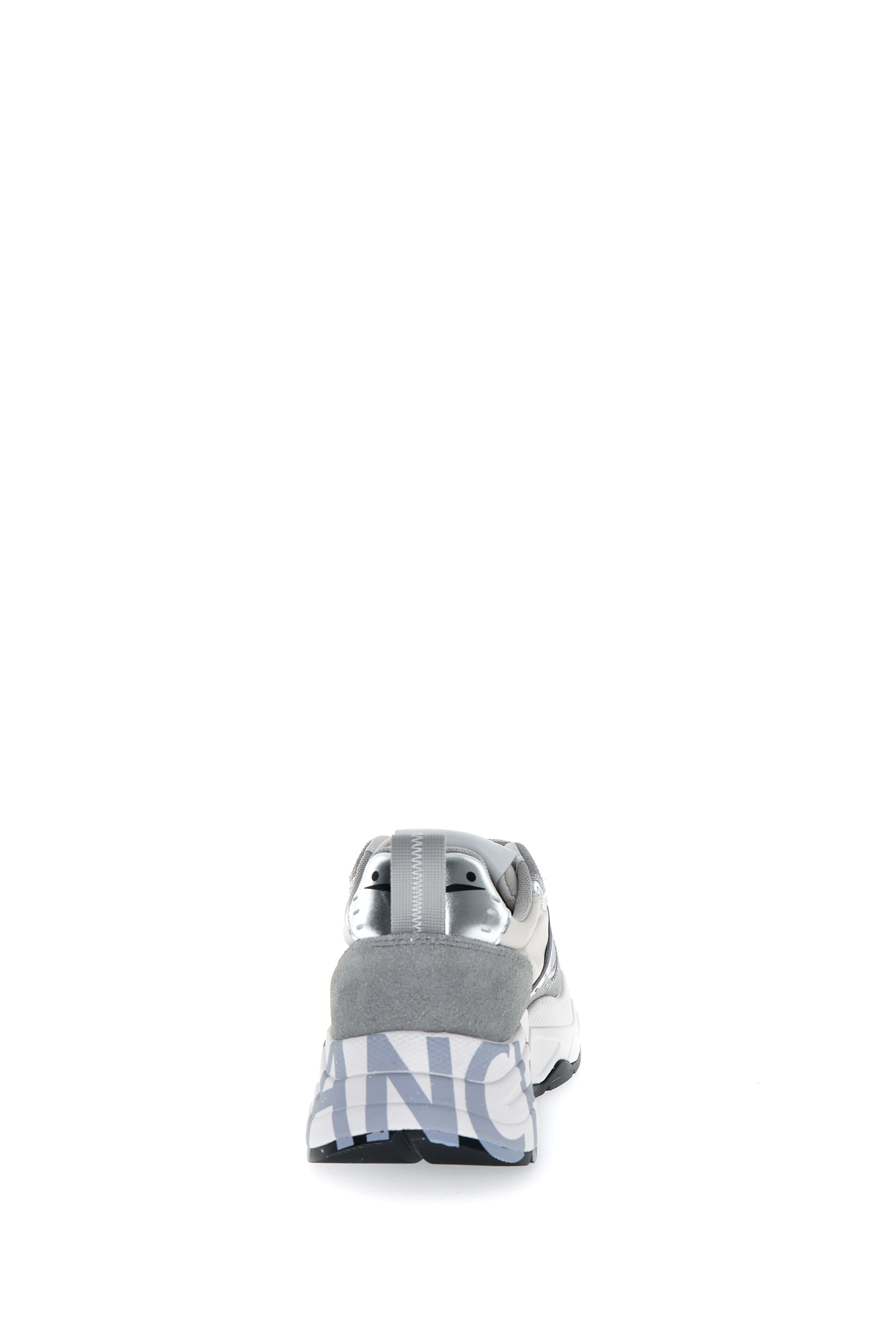 VOILE BLANCHE Sneaker Donna Club105-Grigio Argento