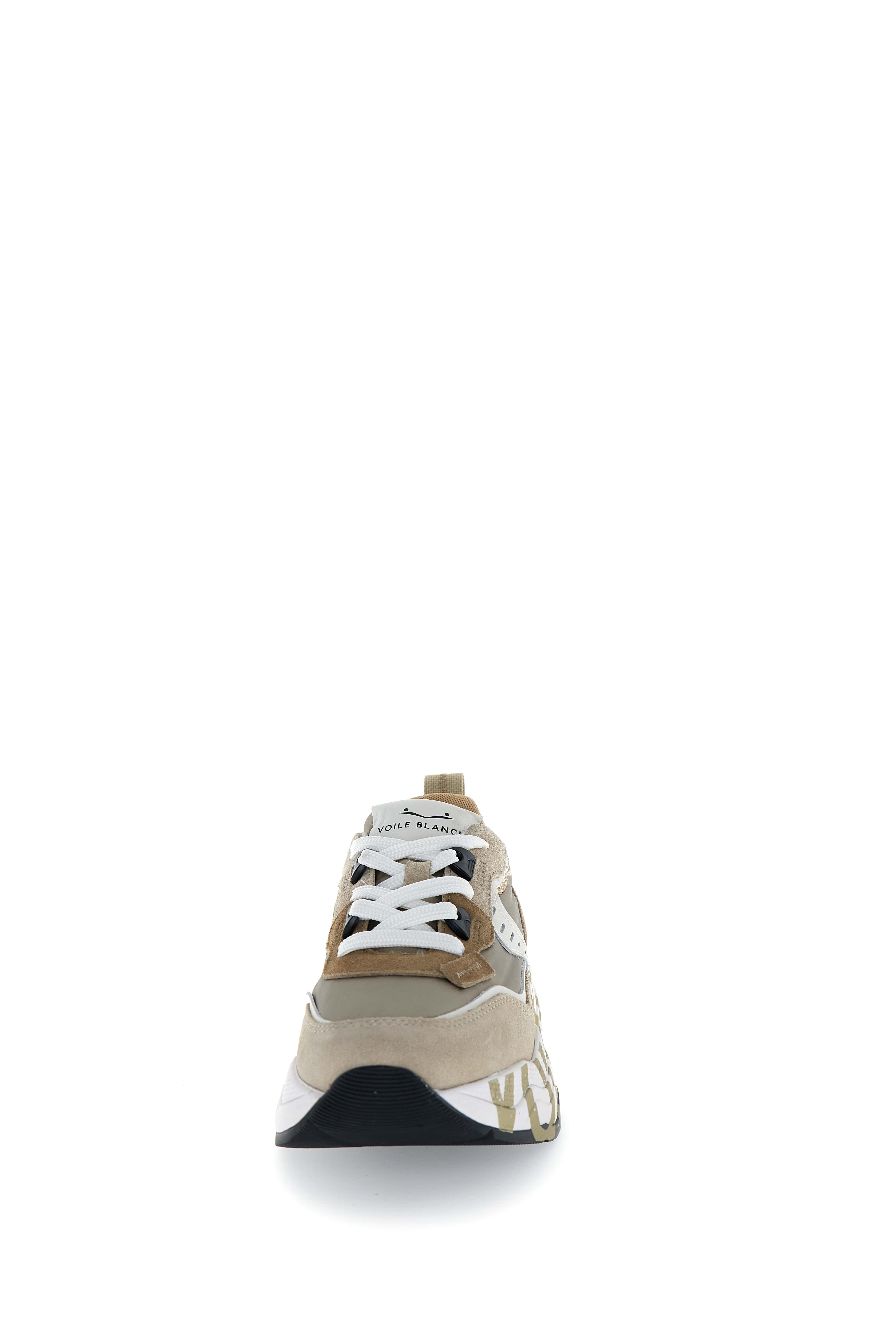 VOILE BLANCHE Sneaker Donna Club105-Beige Platino