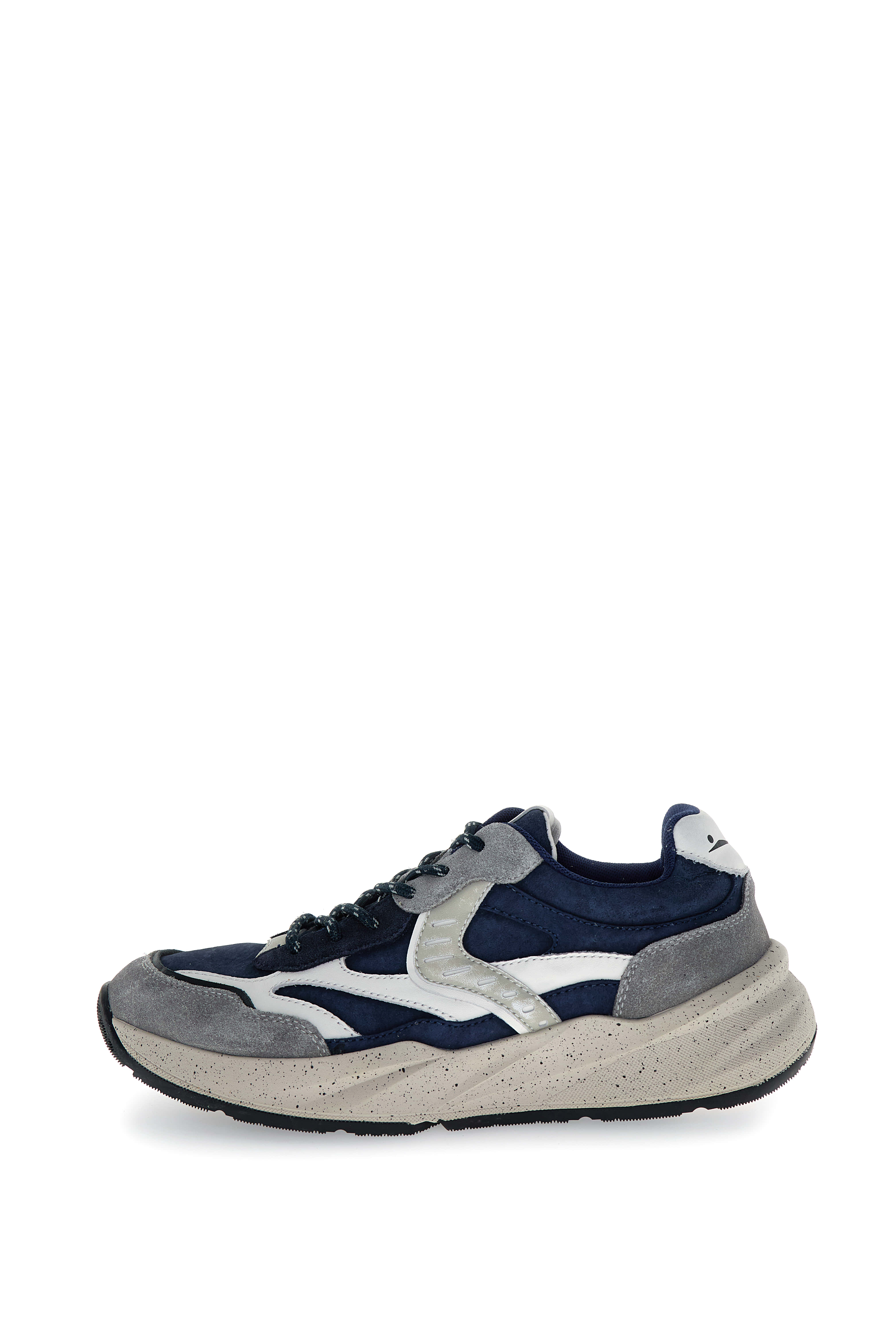 VOILE BLANCHE Sneaker Uomo Club22-Grigio Blu