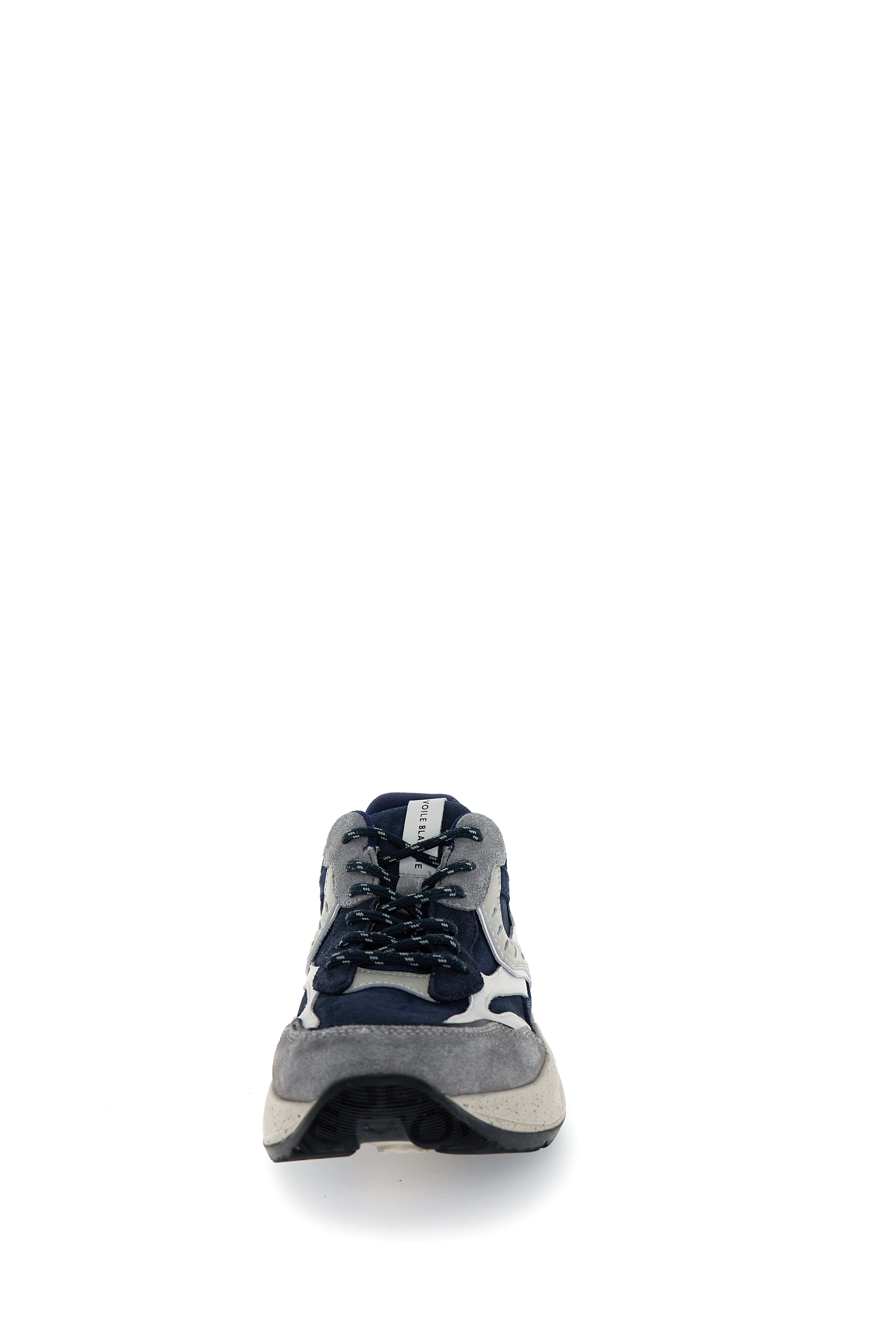 VOILE BLANCHE Sneaker Uomo Club22-Grigio Blu