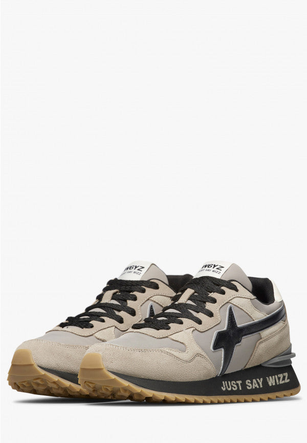 W6YZ Sneaker Uomo Yak-M-Tortora Beige Nero
