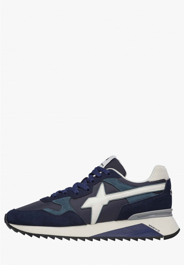 W6YZ Sneaker Uomo Yak-M-Navy Bianco