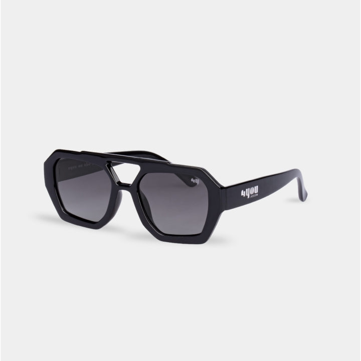 4YOU.VISION OCCHIALE DA SOLE UNISEX ASTRA-Nero