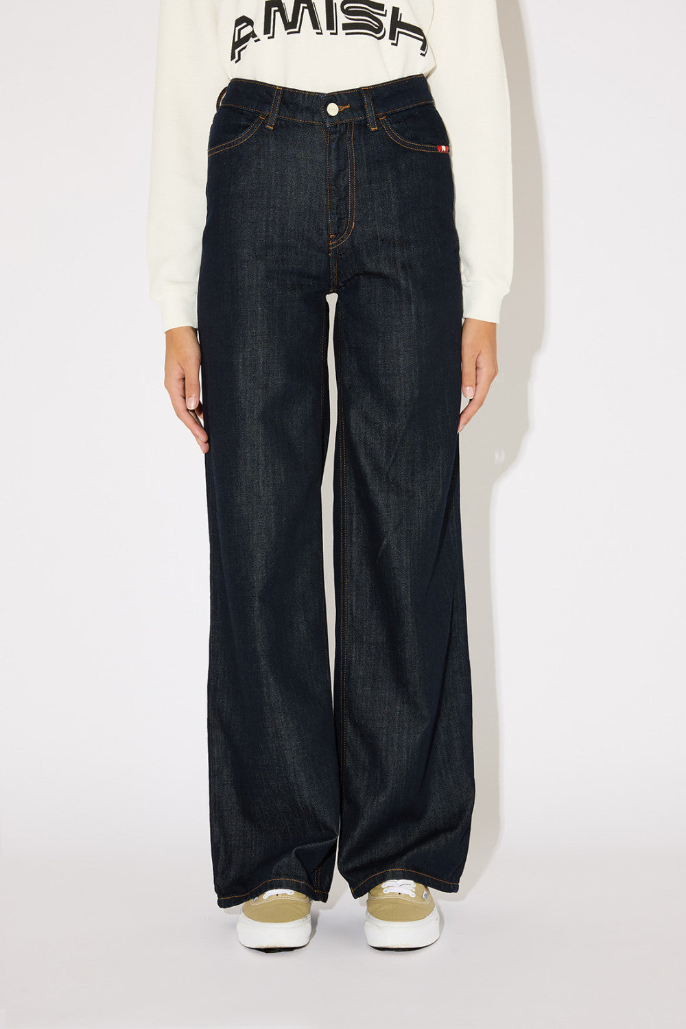 AMISH Jeans Donna Linda Rinse-Blu