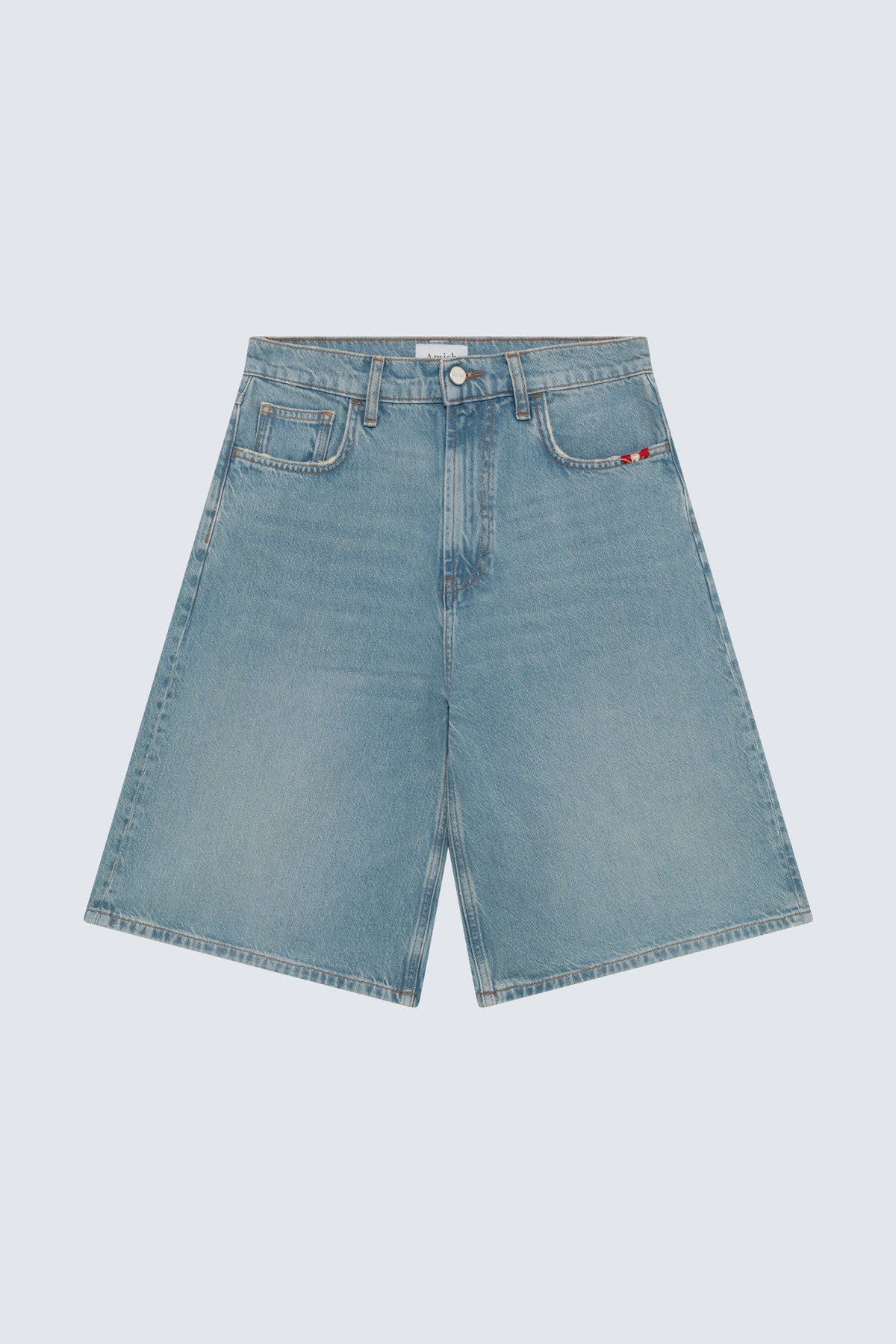 AMISH BERMUDA Donna CREW SAND STONE-Blu