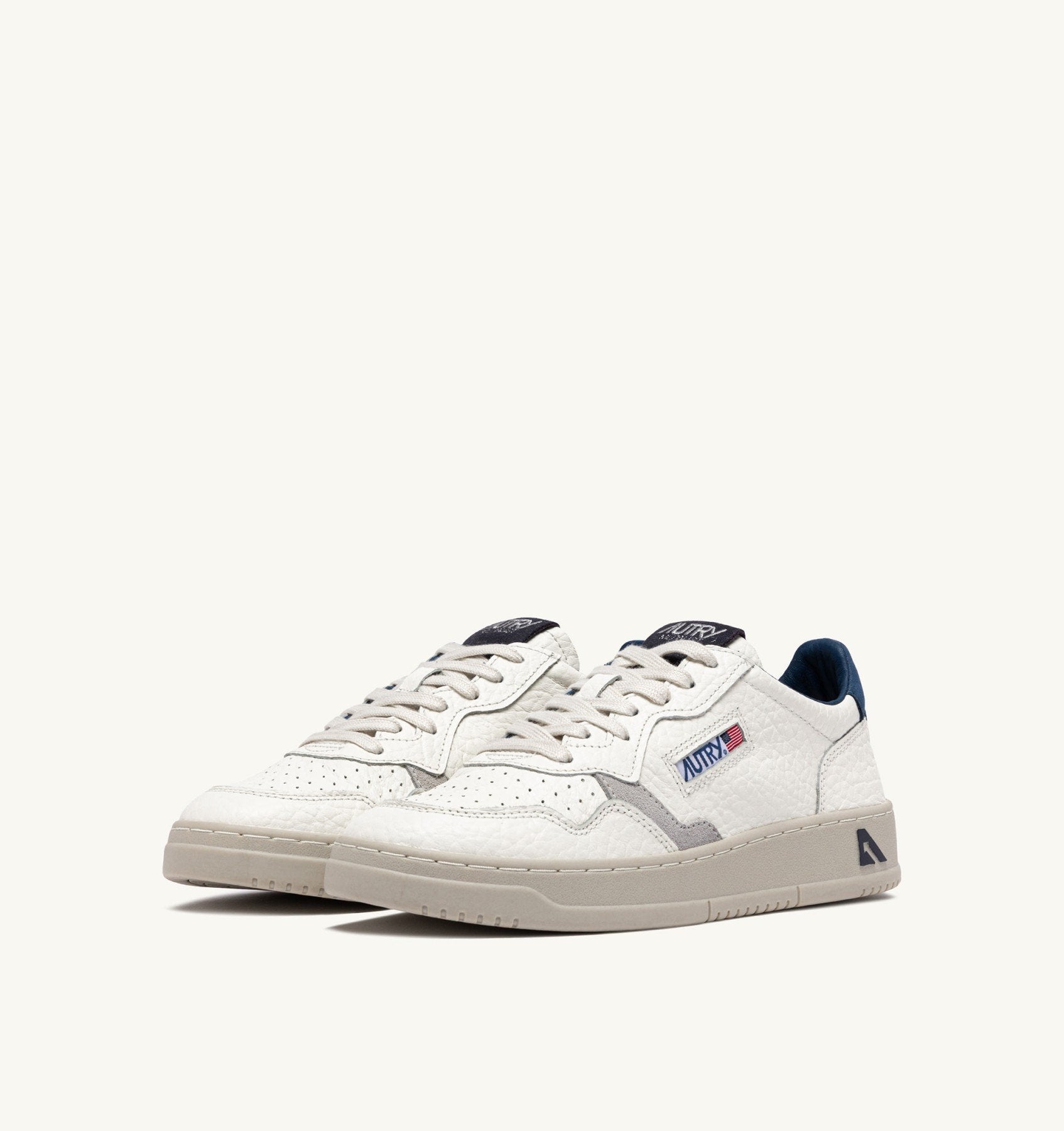AUTRY Sneaker Uomo Medalist Low-White Blu Periscope