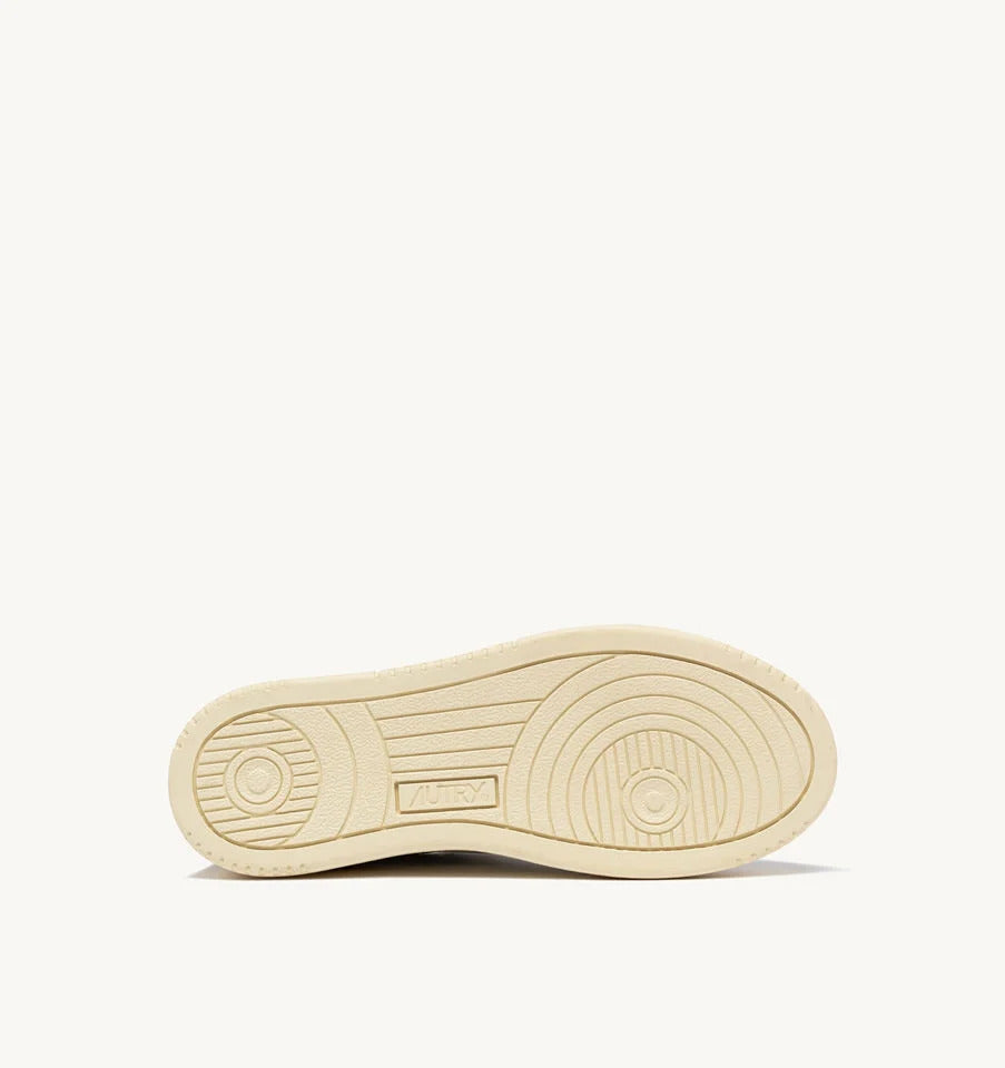 AUTRY Sneaker Donna Medalist Low-White Beige Gold