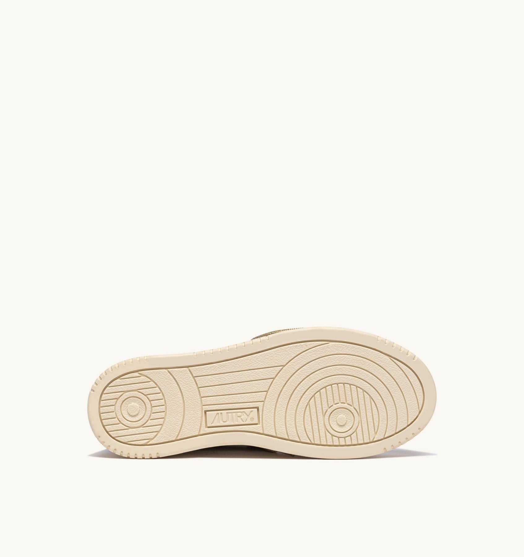 AUTRY Sneaker Donna Medalist Low Lurex-White Gold