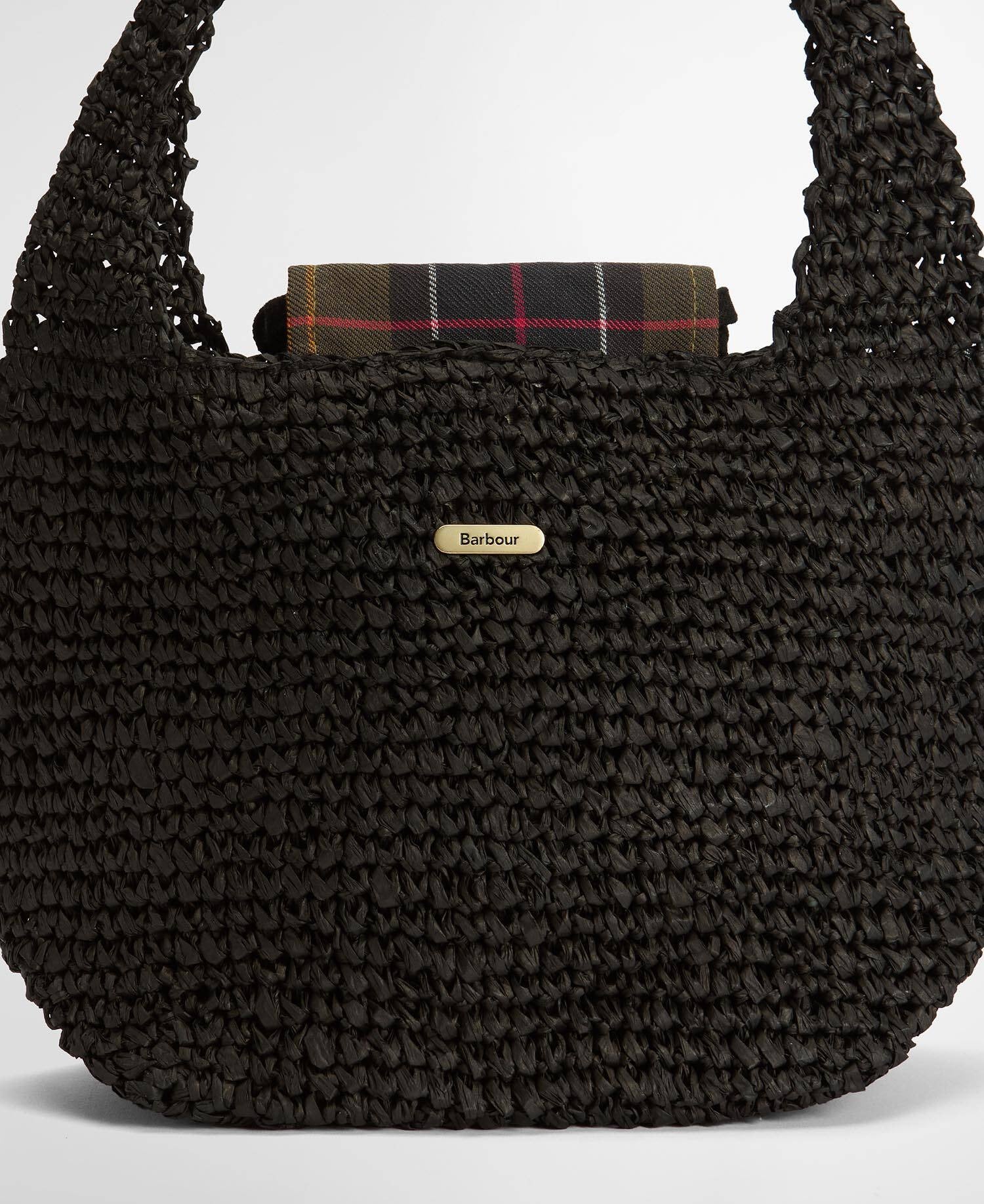 BARBOUR Borsa Tote LILY SOFT-Nero