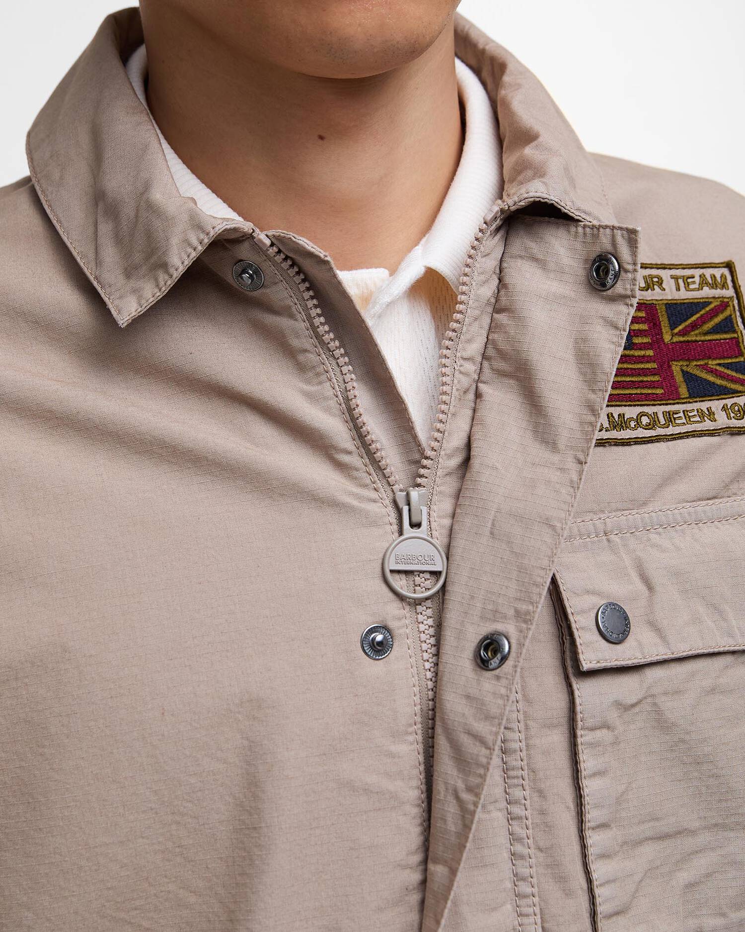 BARBOUR Giacca Uomo WORKERS-Timberwolf