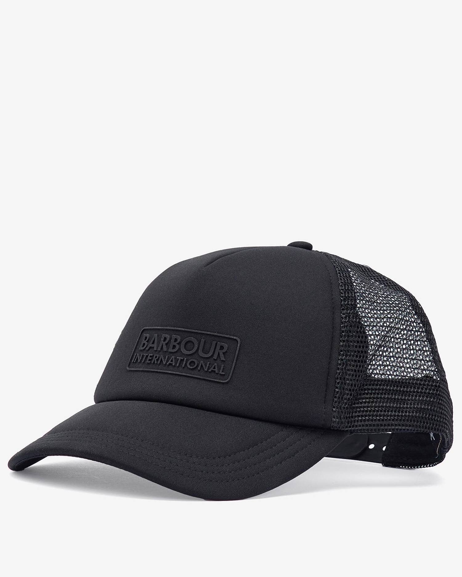 BARBOUR Cappello Baseball HELI TRUCKER CAP-Classic Black