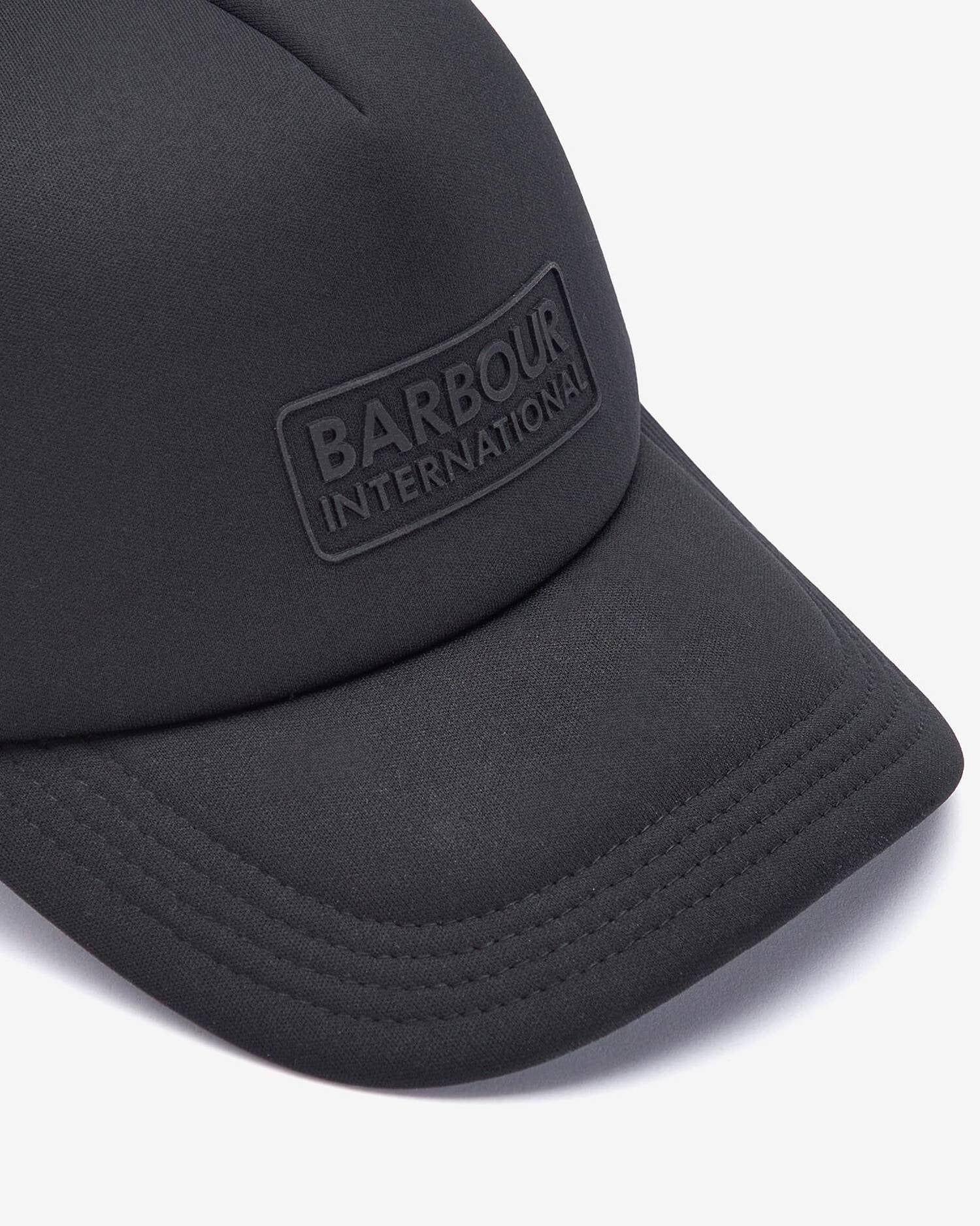 BARBOUR Cappello Baseball HELI TRUCKER CAP-Classic Black