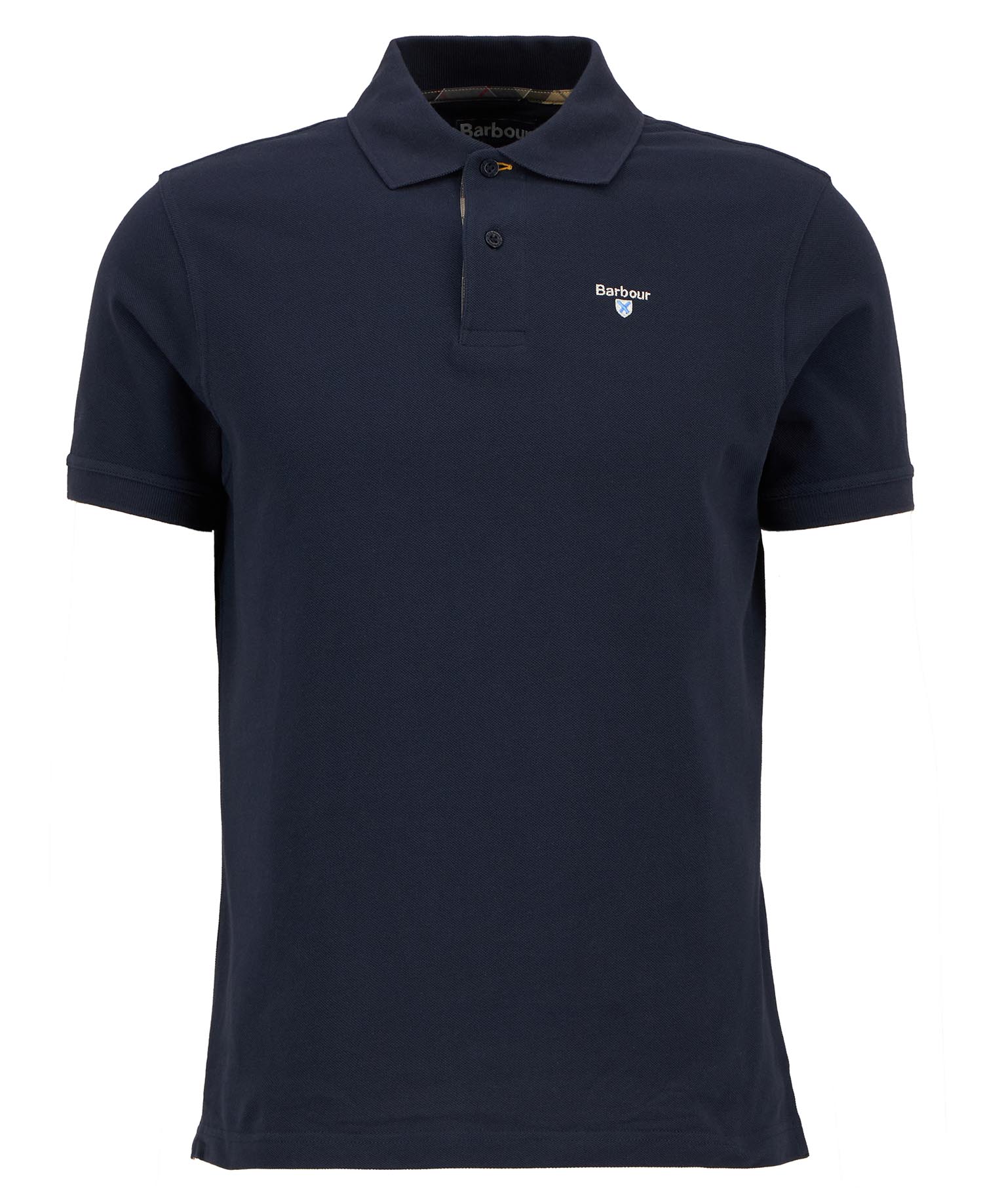 BARBOUR Polo Uomo TARTAN PIQUET-New Navy