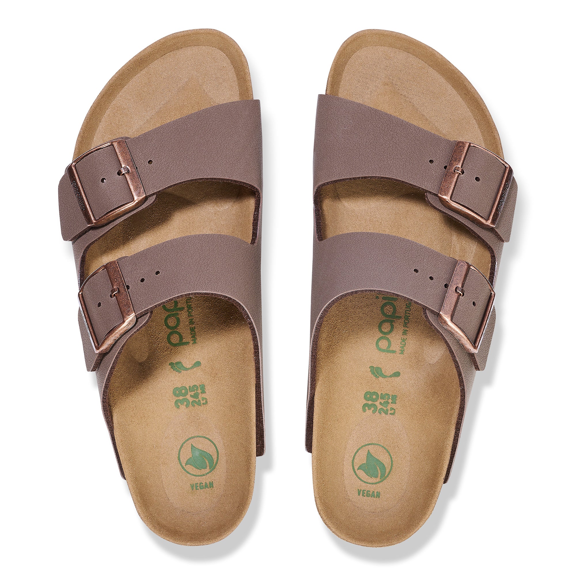 BIRKENSTOCK Ciabatta Donna Arizona Pap Flex Platform-Mocca