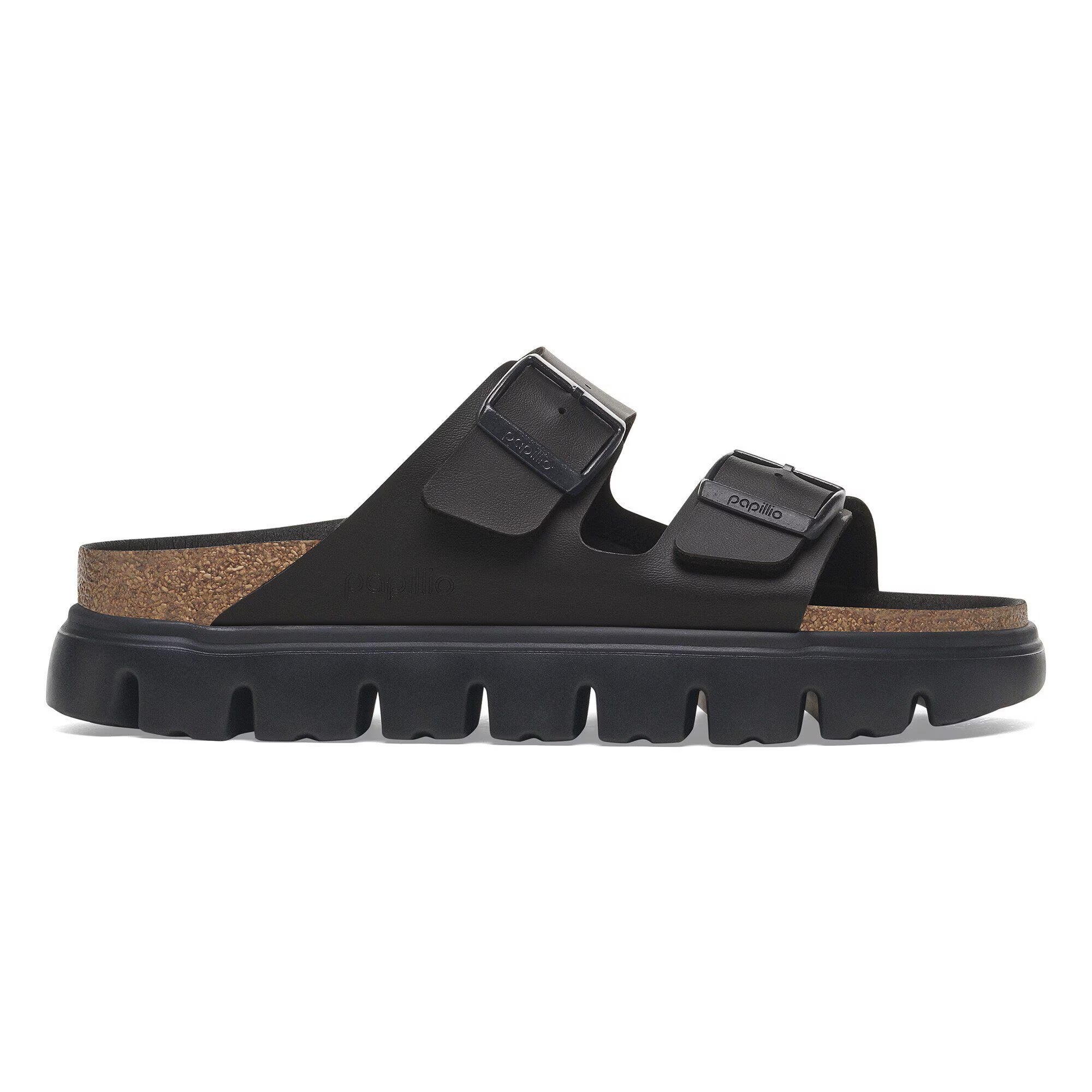 Birkenstock Ciabatta Donna Arizona PAP Chunky-Black